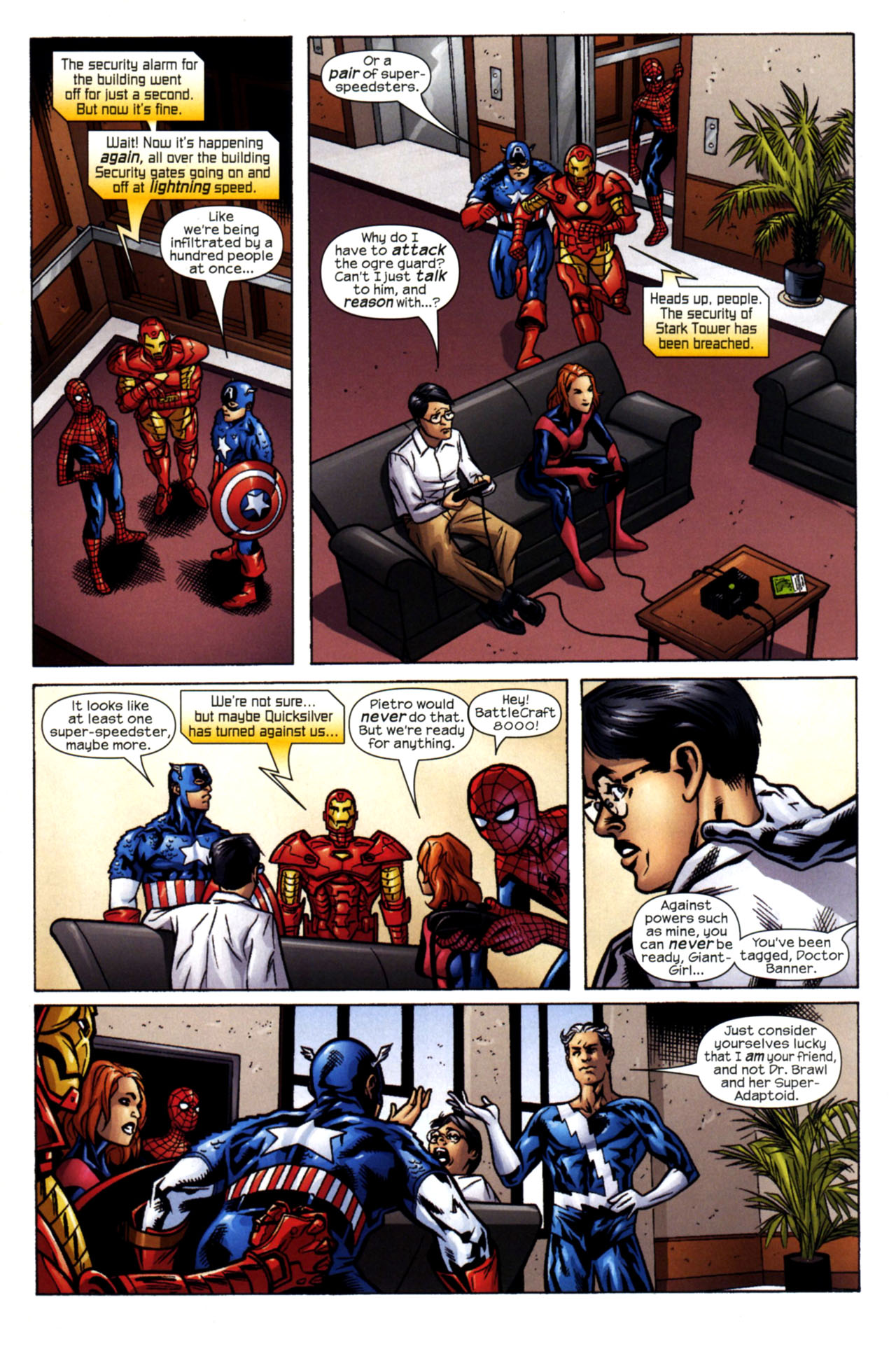 Read online Marvel Adventures The Avengers comic -  Issue #19 - 12