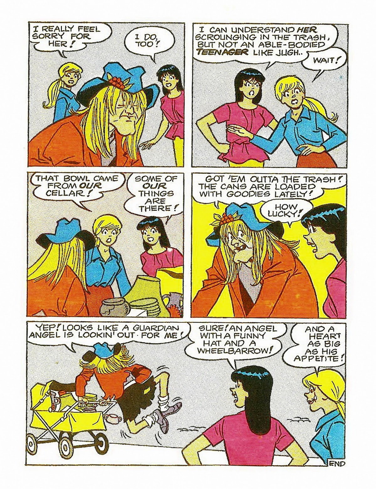 Read online Archie's Double Digest Magazine comic -  Issue #56 - 206