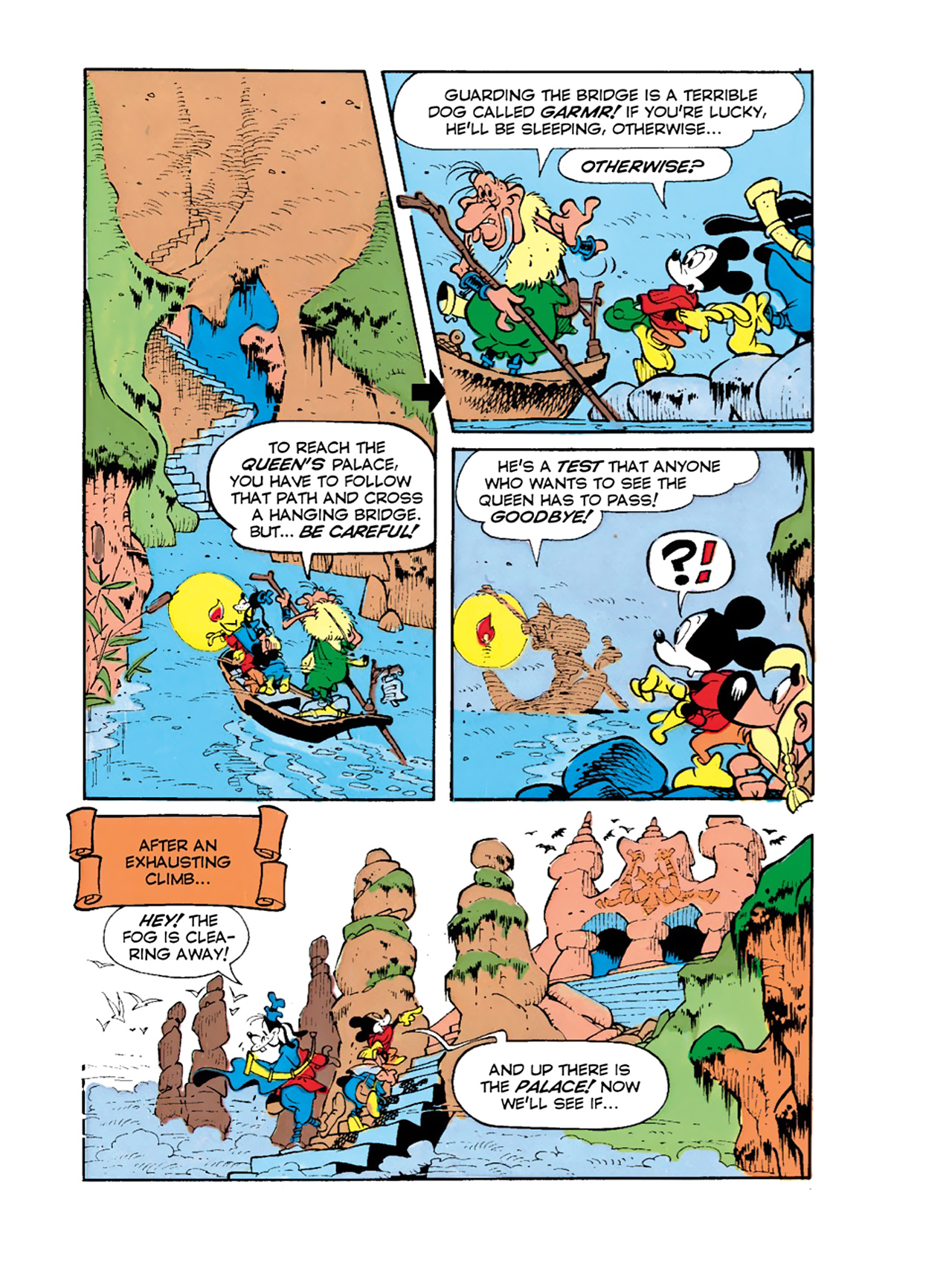 Read online Mickey Mouse in the Sword of Ice comic -  Issue #2 - 18