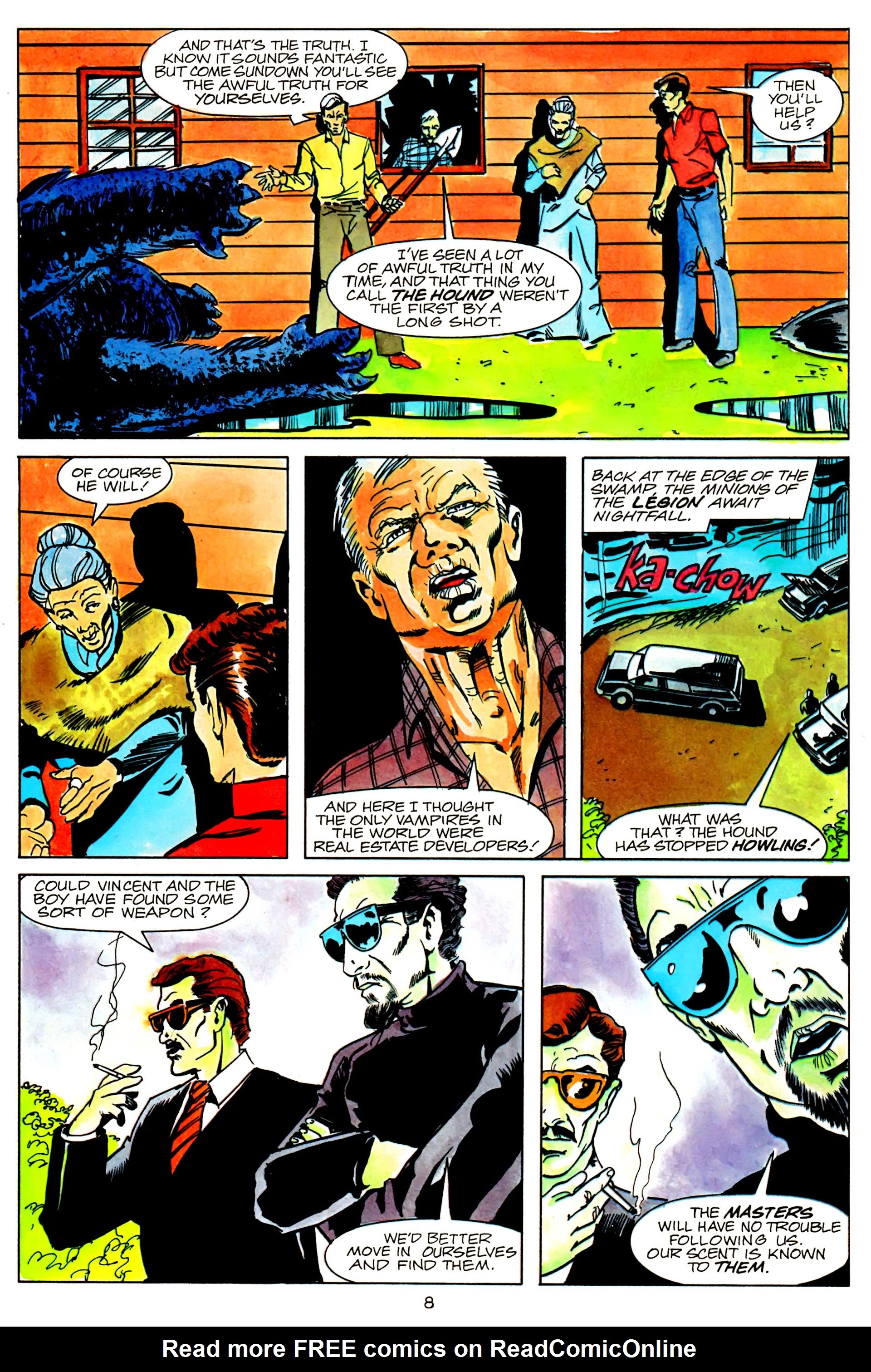 Read online Fright Night (1988) comic -  Issue #7 - 10