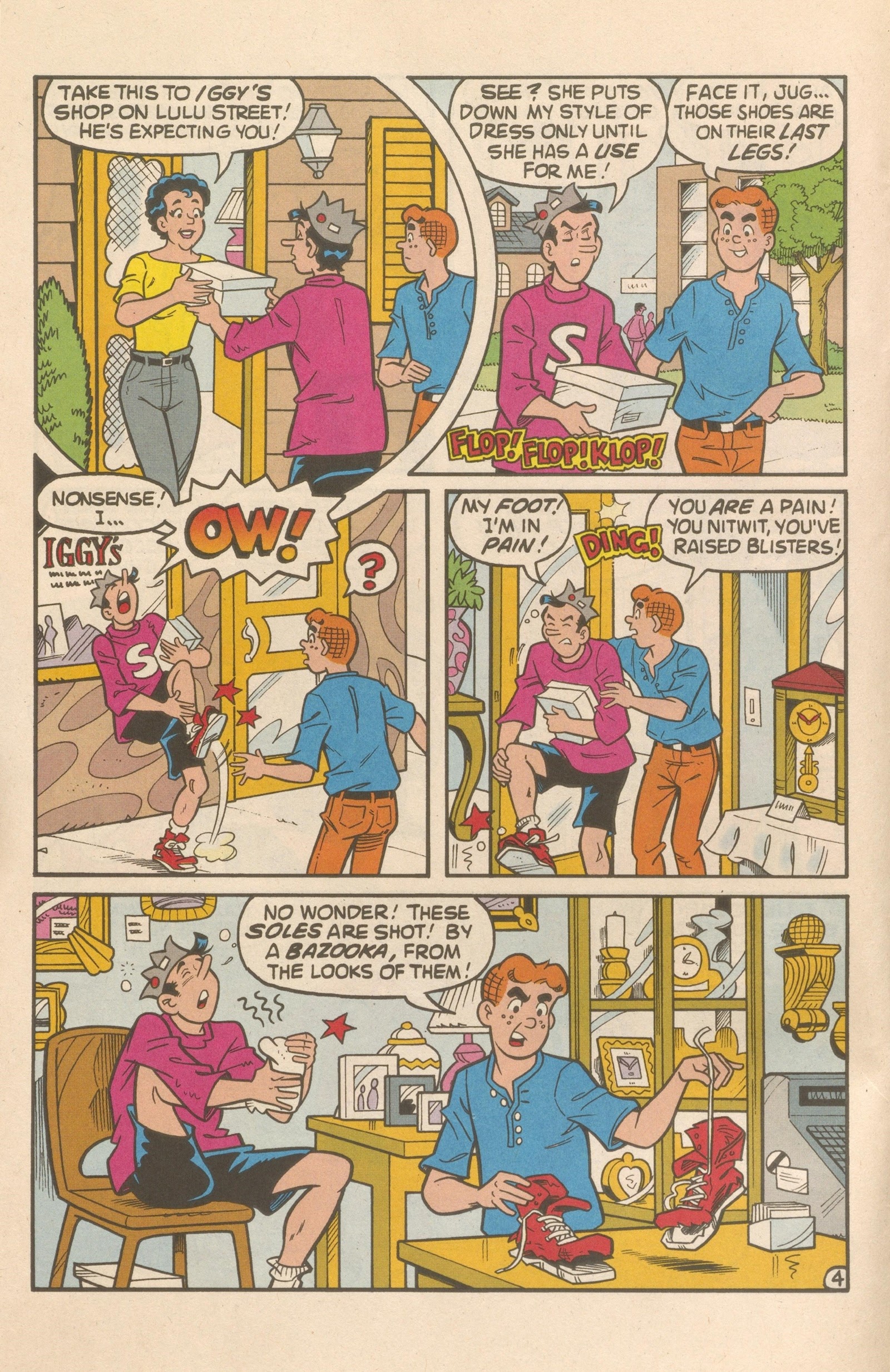 Read online Archie's Pal Jughead Comics comic -  Issue #128 - 6