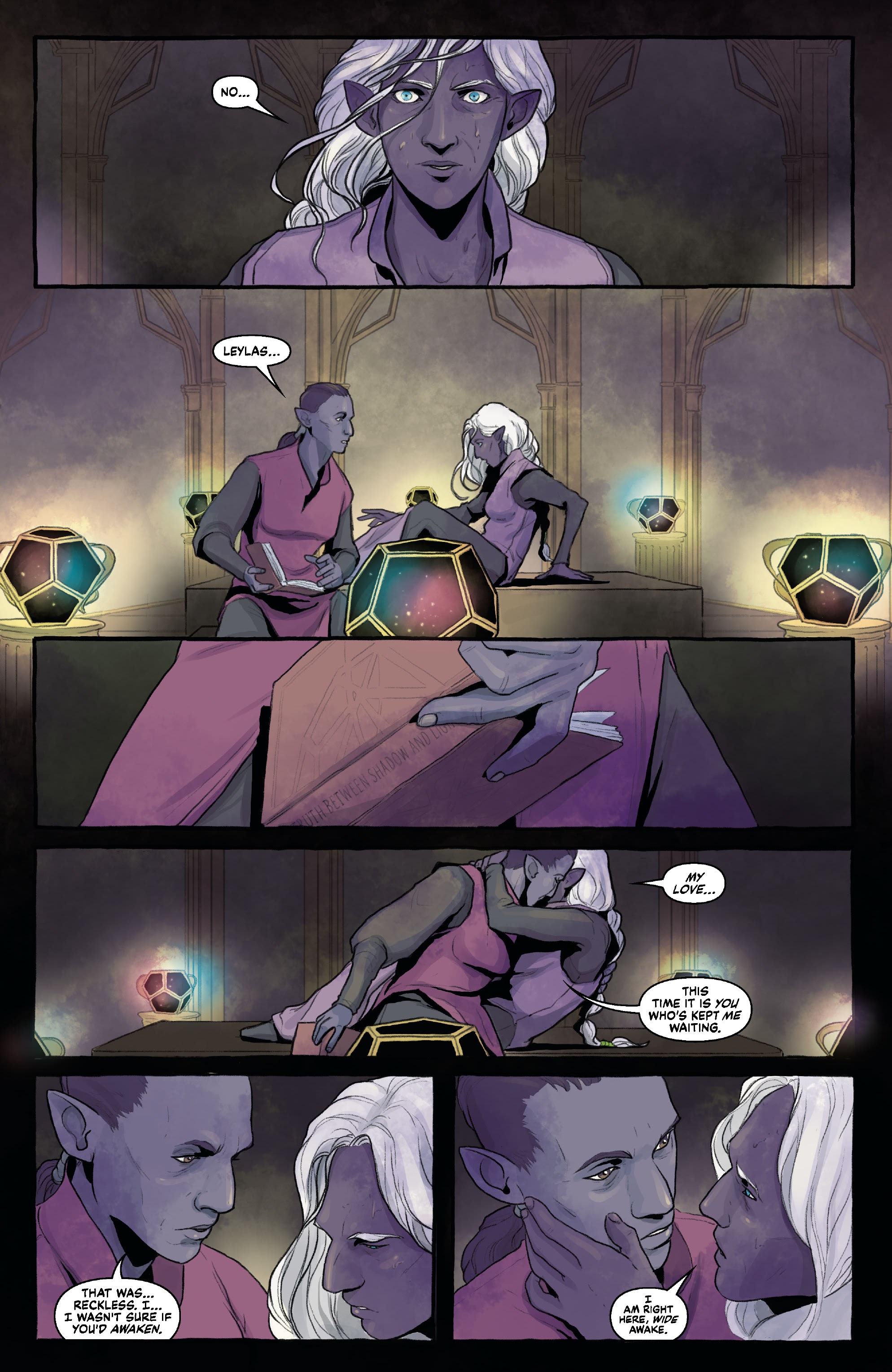 Read online Critical Role: The Tales of Exandria--The Bright Queen comic -  Issue #3 - 4