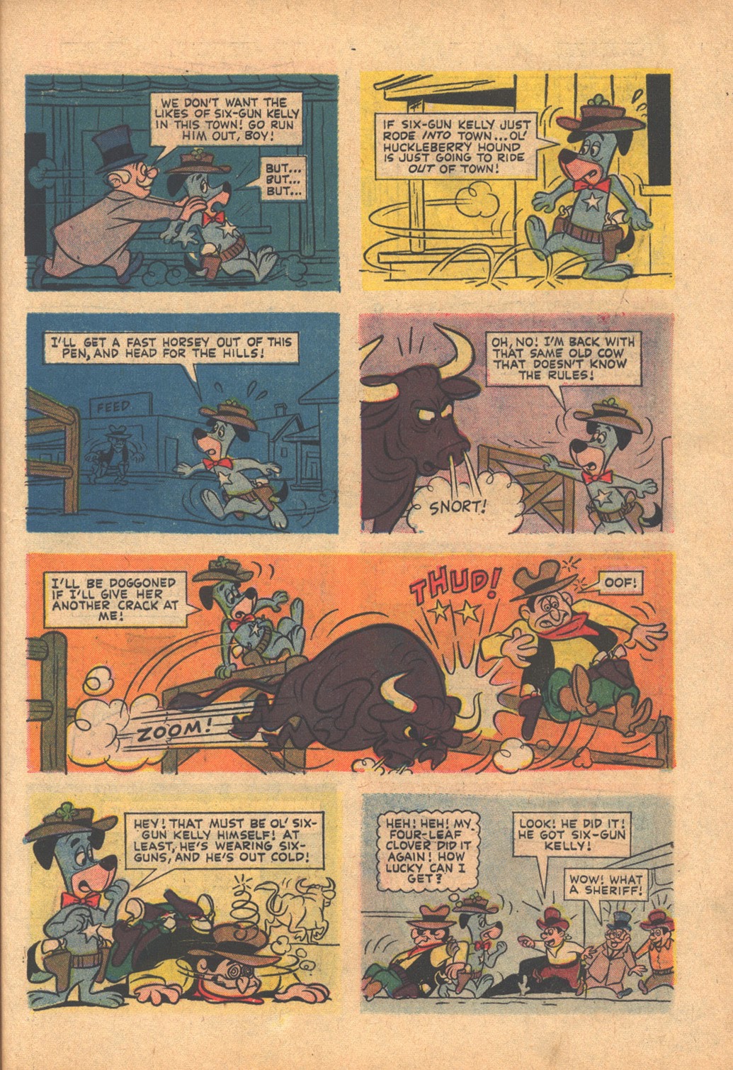 Read online Huckleberry Hound (1960) comic -  Issue #19 - 39