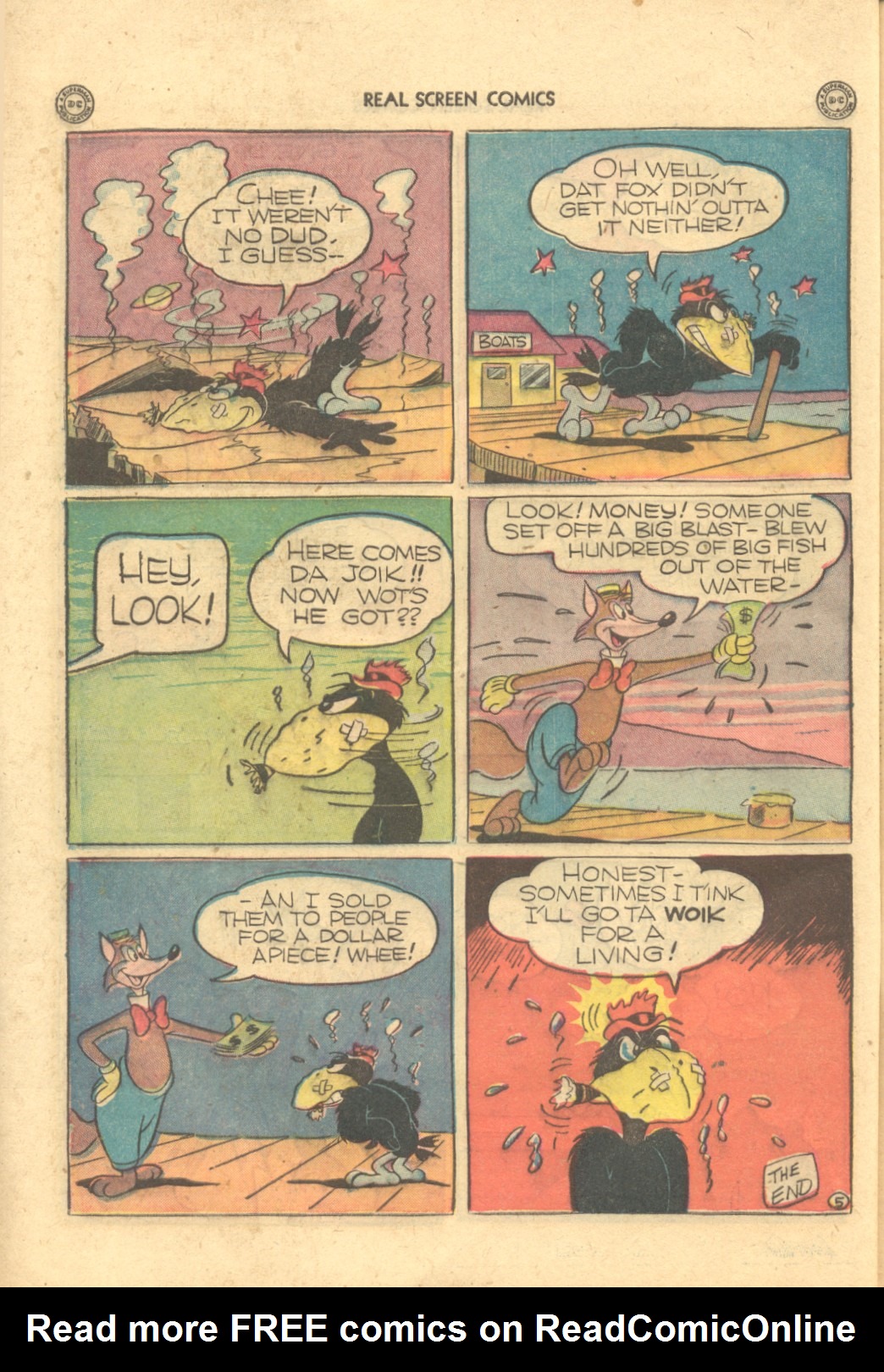 Read online Real Screen Comics comic -  Issue #19 - 40