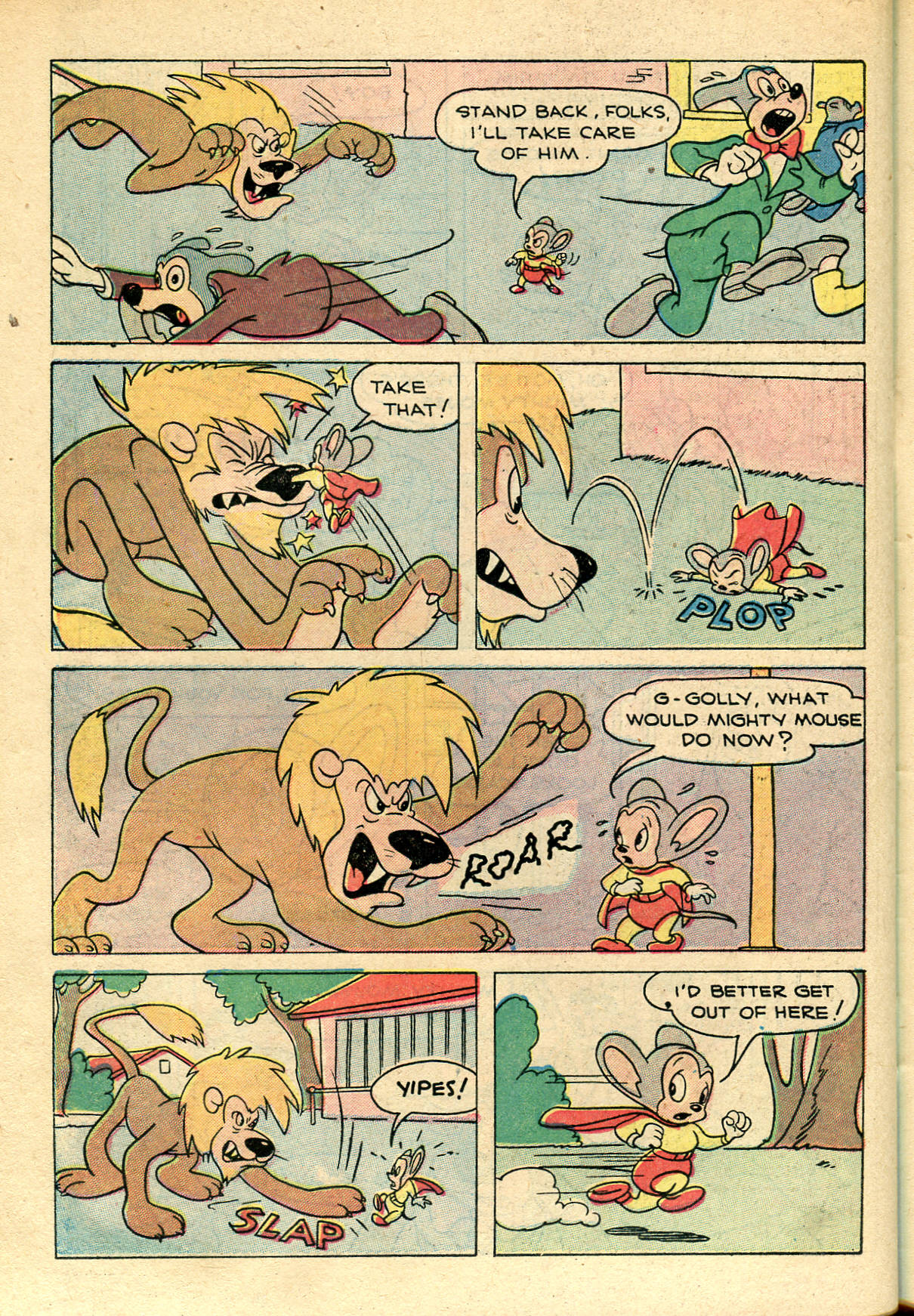 Read online Paul Terry's Mighty Mouse Comics comic -  Issue #21 - 38