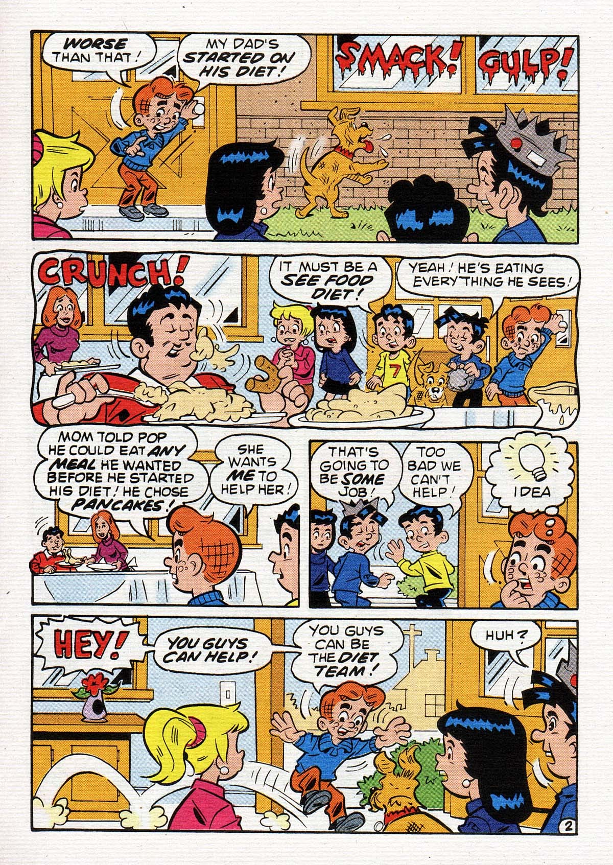 Read online Archie's Double Digest Magazine comic -  Issue #152 - 132
