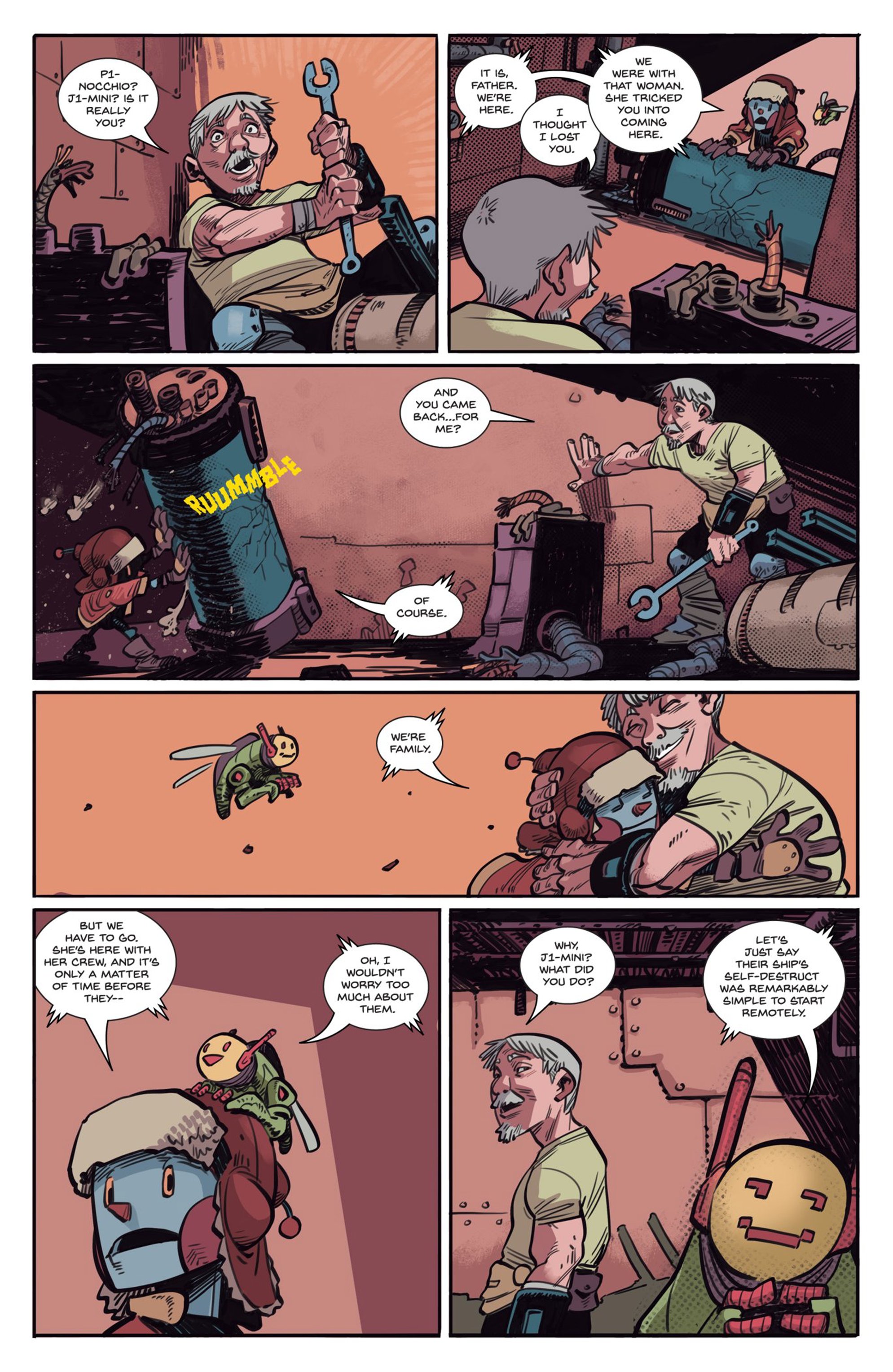 Read online Grimm Space P1-Nocchio comic -  Issue # Full - 21