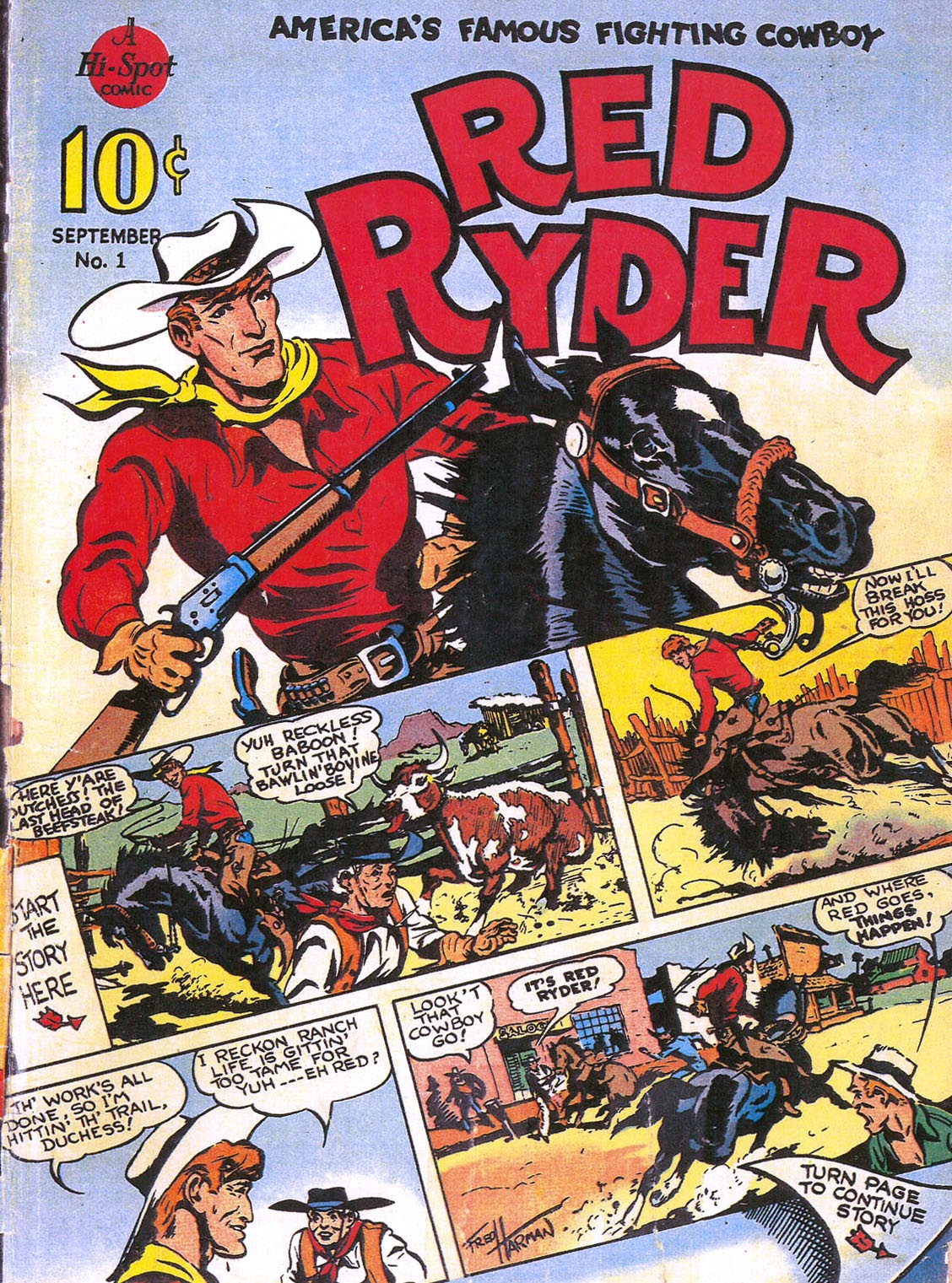 Read online Red Ryder Comics comic -  Issue # Full - 1