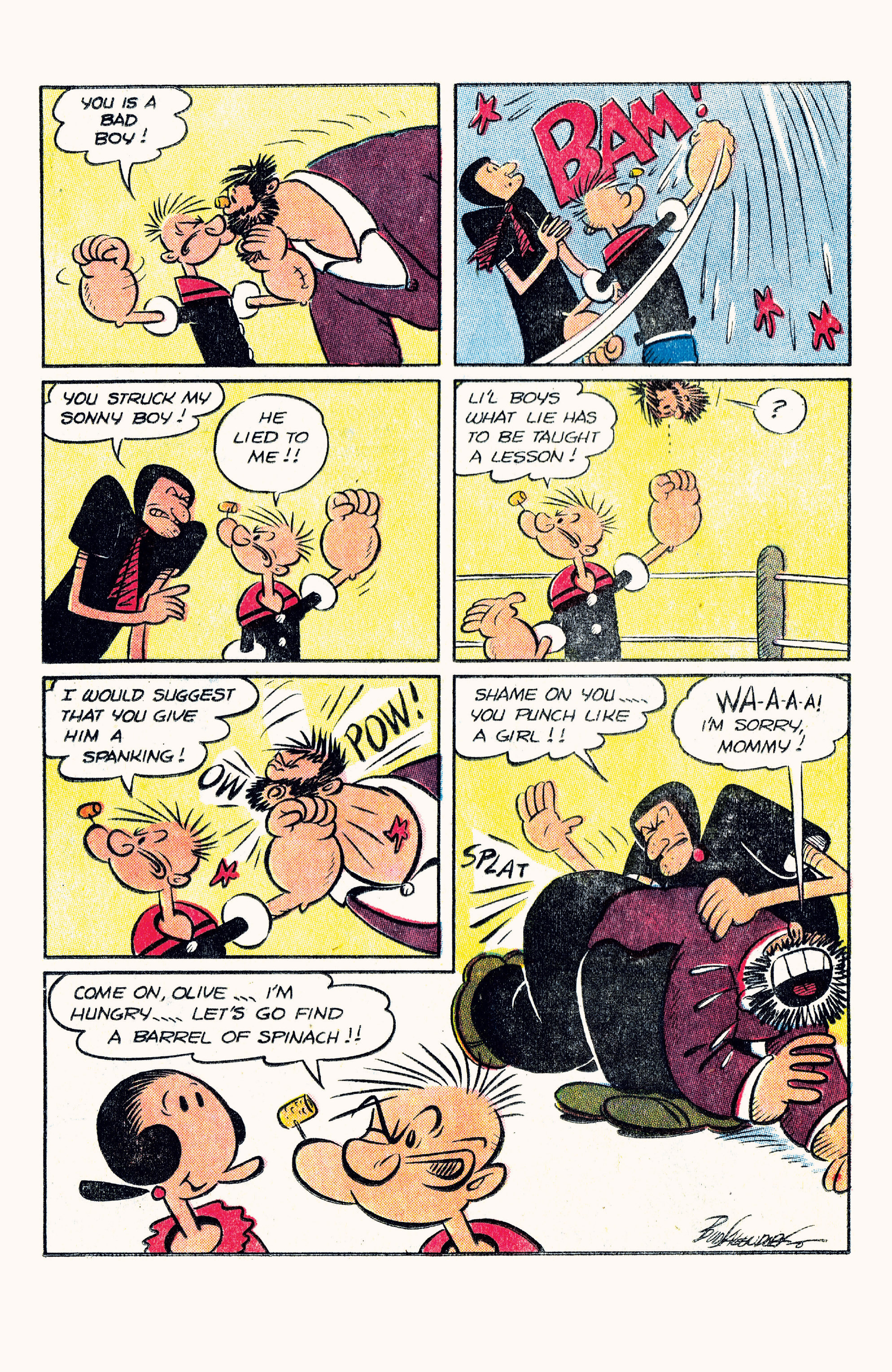 Read online Classic Popeye comic -  Issue #43 - 20