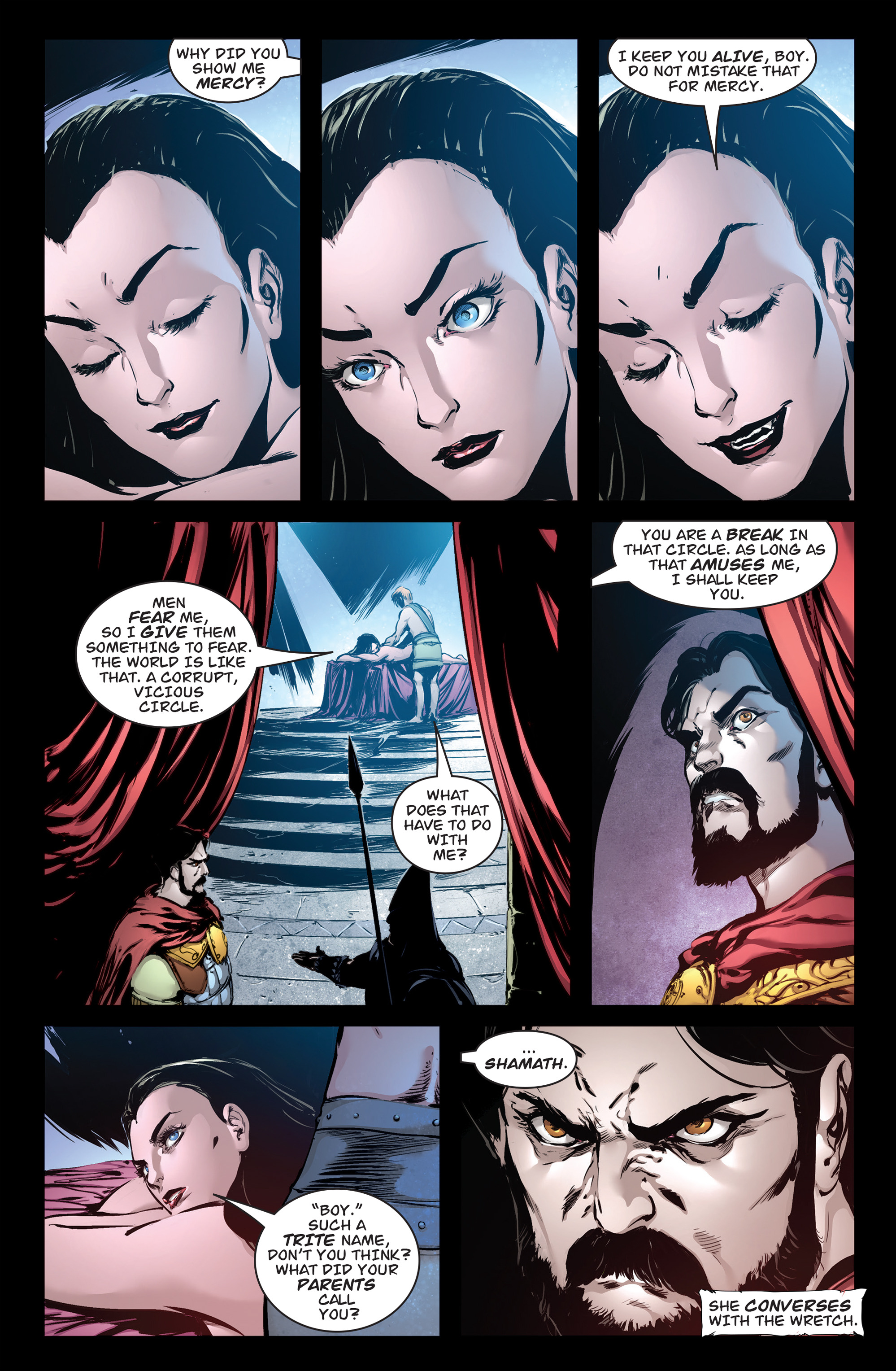 Read online Queen of Vampires comic -  Issue #1 - 30