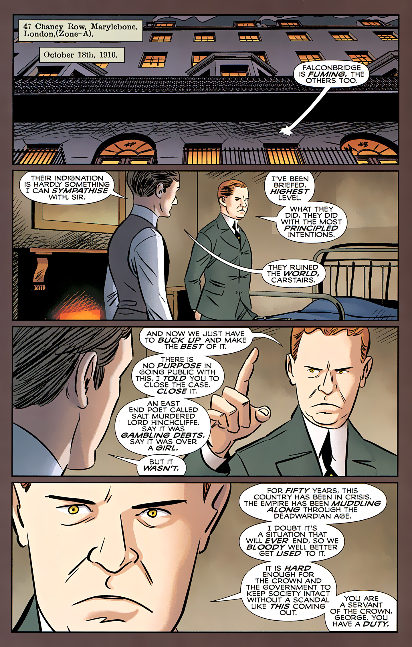 Read online The New Deadwardians comic -  Issue #8 - 18