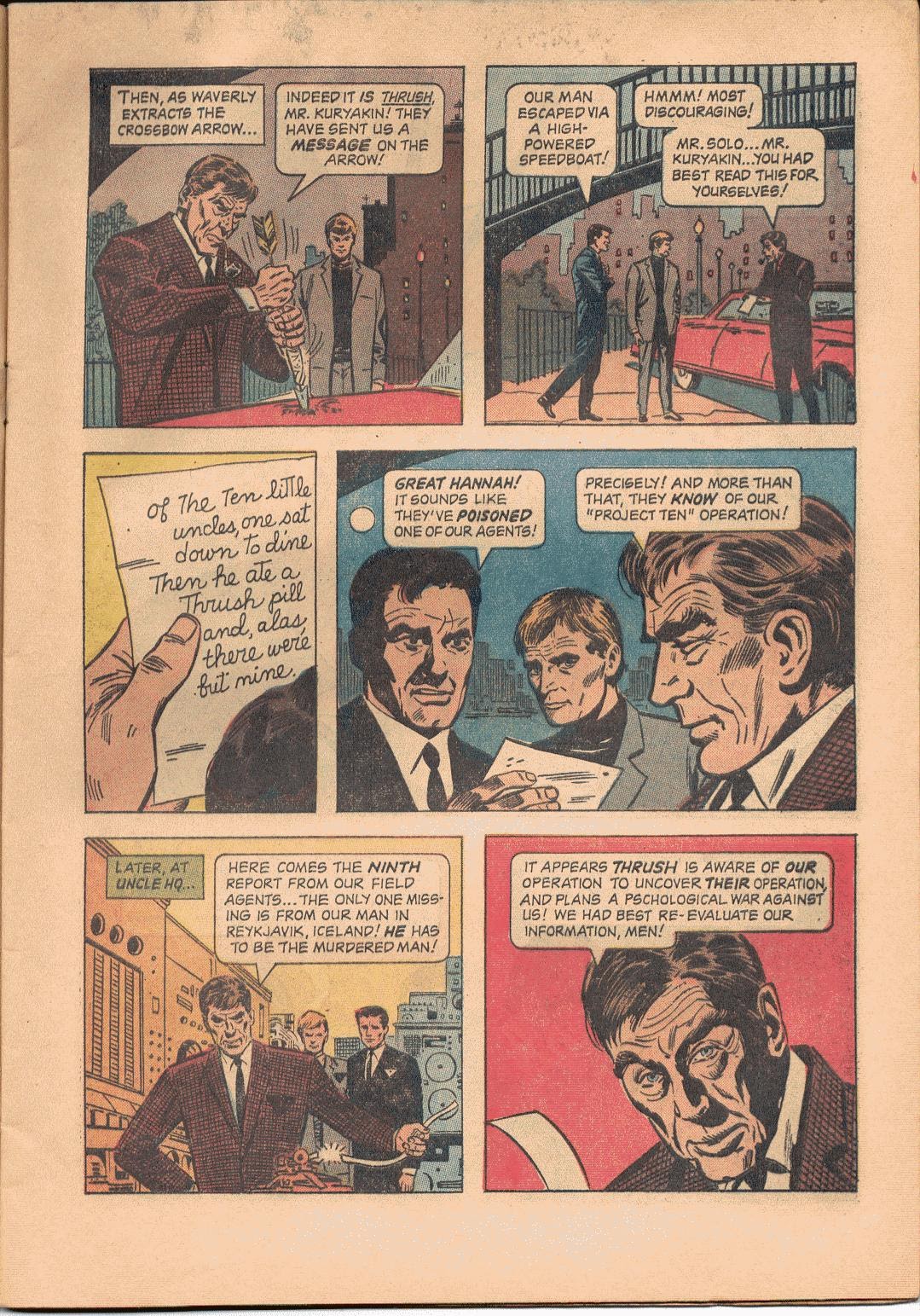 Read online The Man From U.N.C.L.E. comic -  Issue #5 - 5