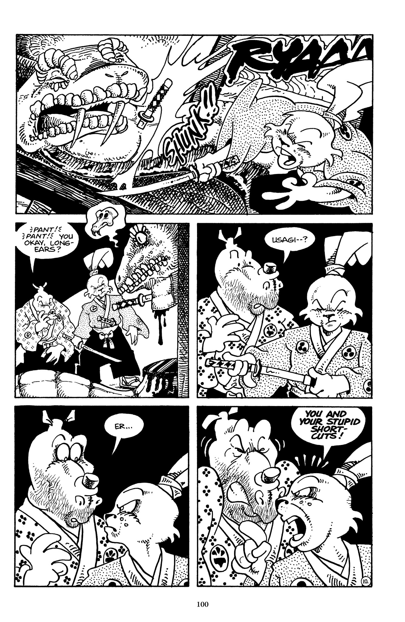 Read online The Usagi Yojimbo Saga comic -  Issue # TPB 2 - 100