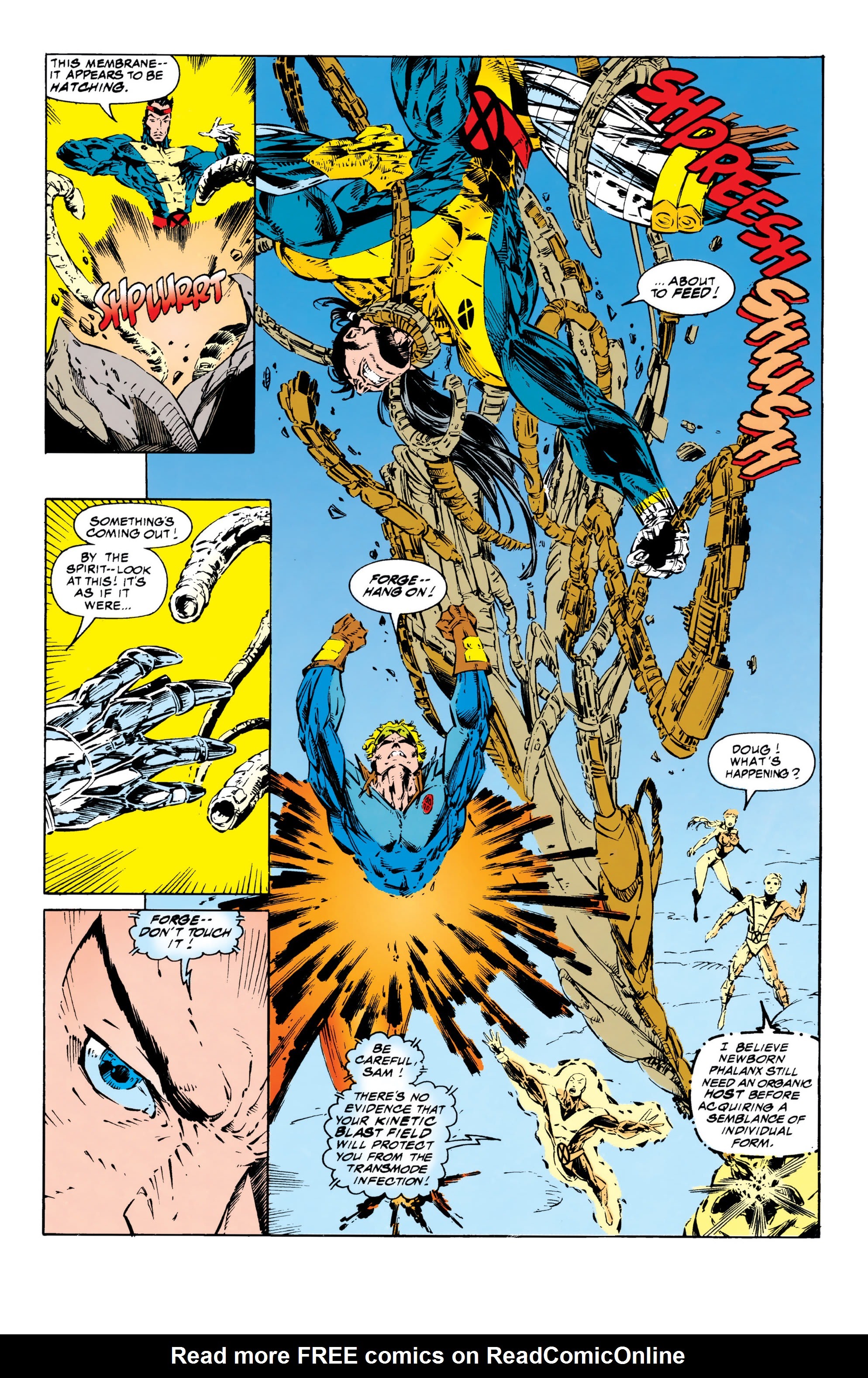 Read online X-Men Milestones: Phalanx Covenant comic -  Issue # TPB (Part 4) - 20