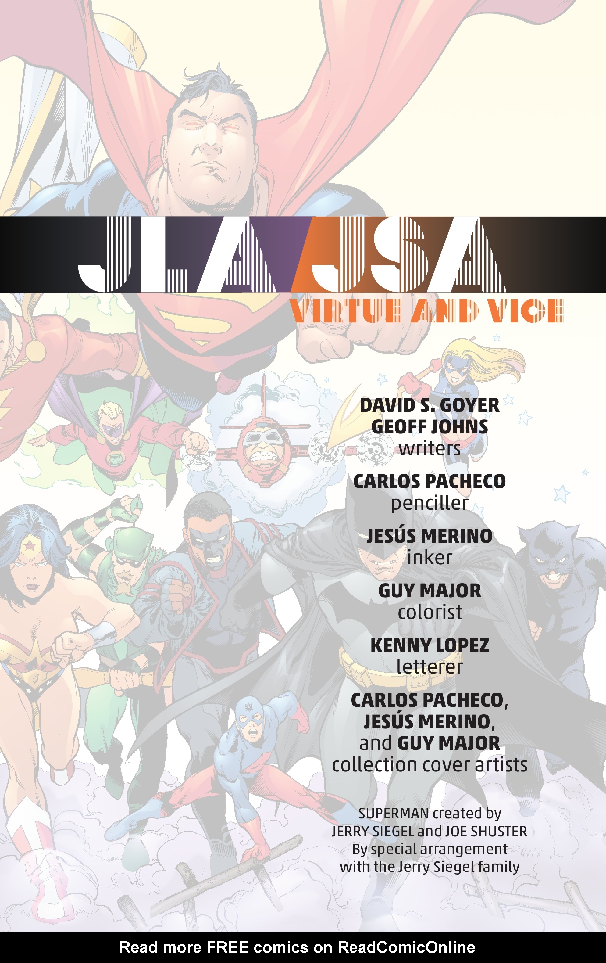 Read online JLA/JSA: Virtue and Vice comic -  Issue # _2023 Edition - 2