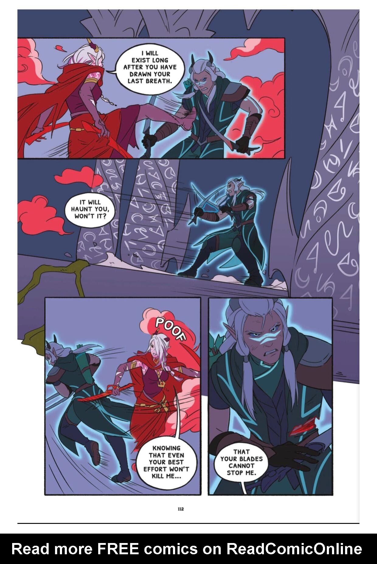 Read online The Dragon Prince: Bloodmoon Huntress comic -  Issue # TPB - 115
