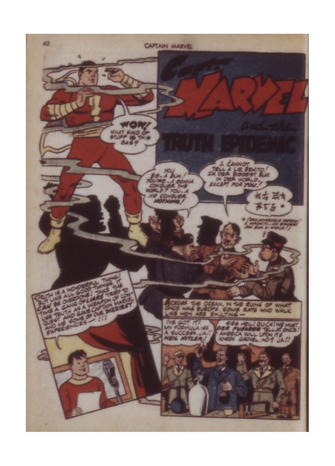 Read online Captain Marvel Adventures comic -  Issue #12 - 40