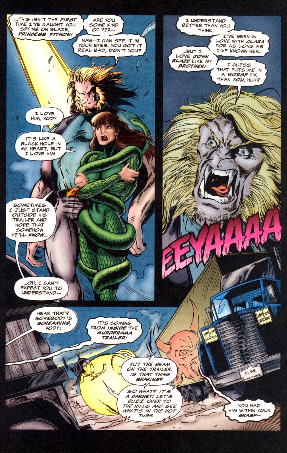 Read online Blaze comic -  Issue #8 - 9