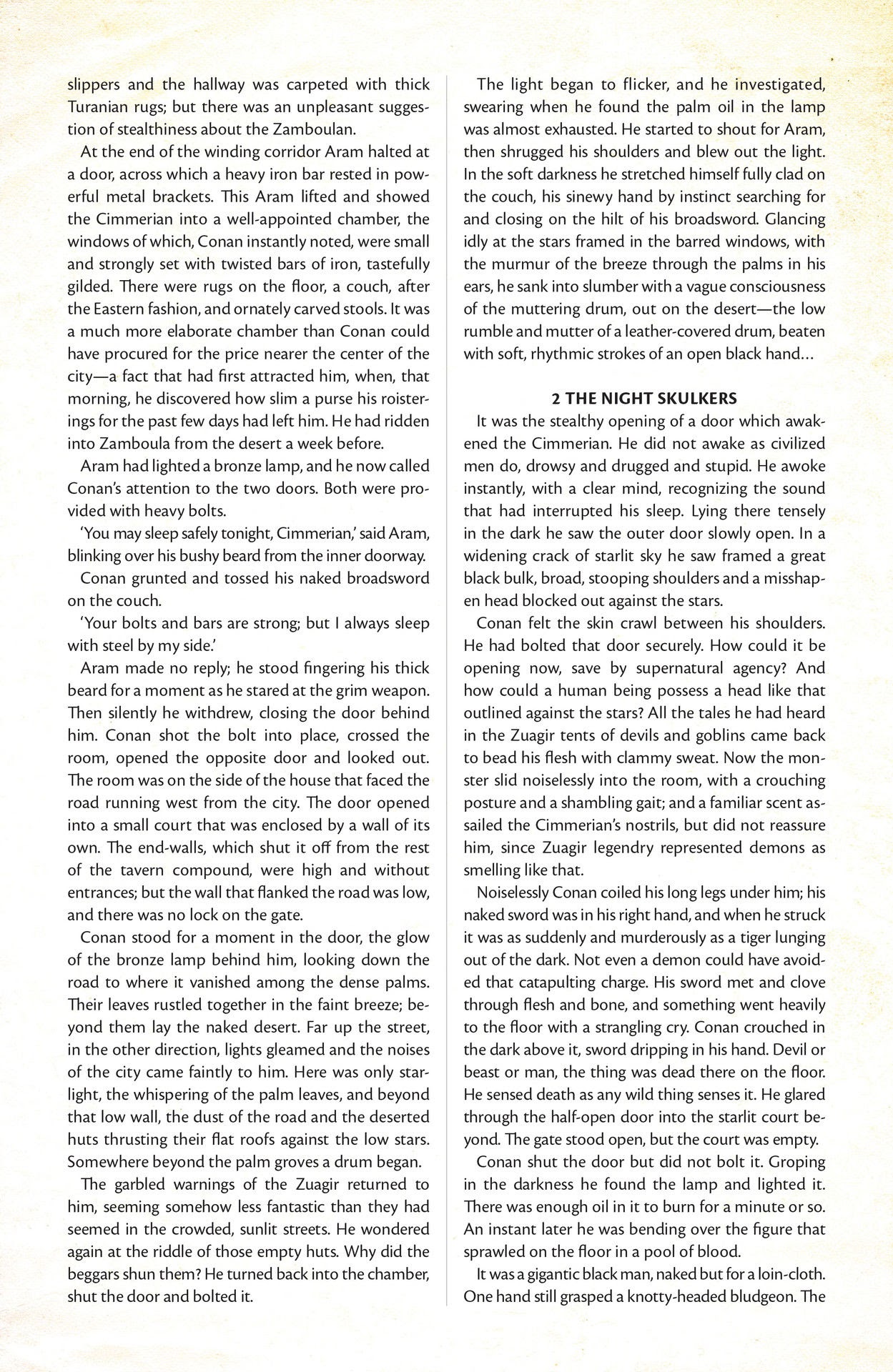 Read online The Cimmerian comic -  Issue # TPB 3 - 122