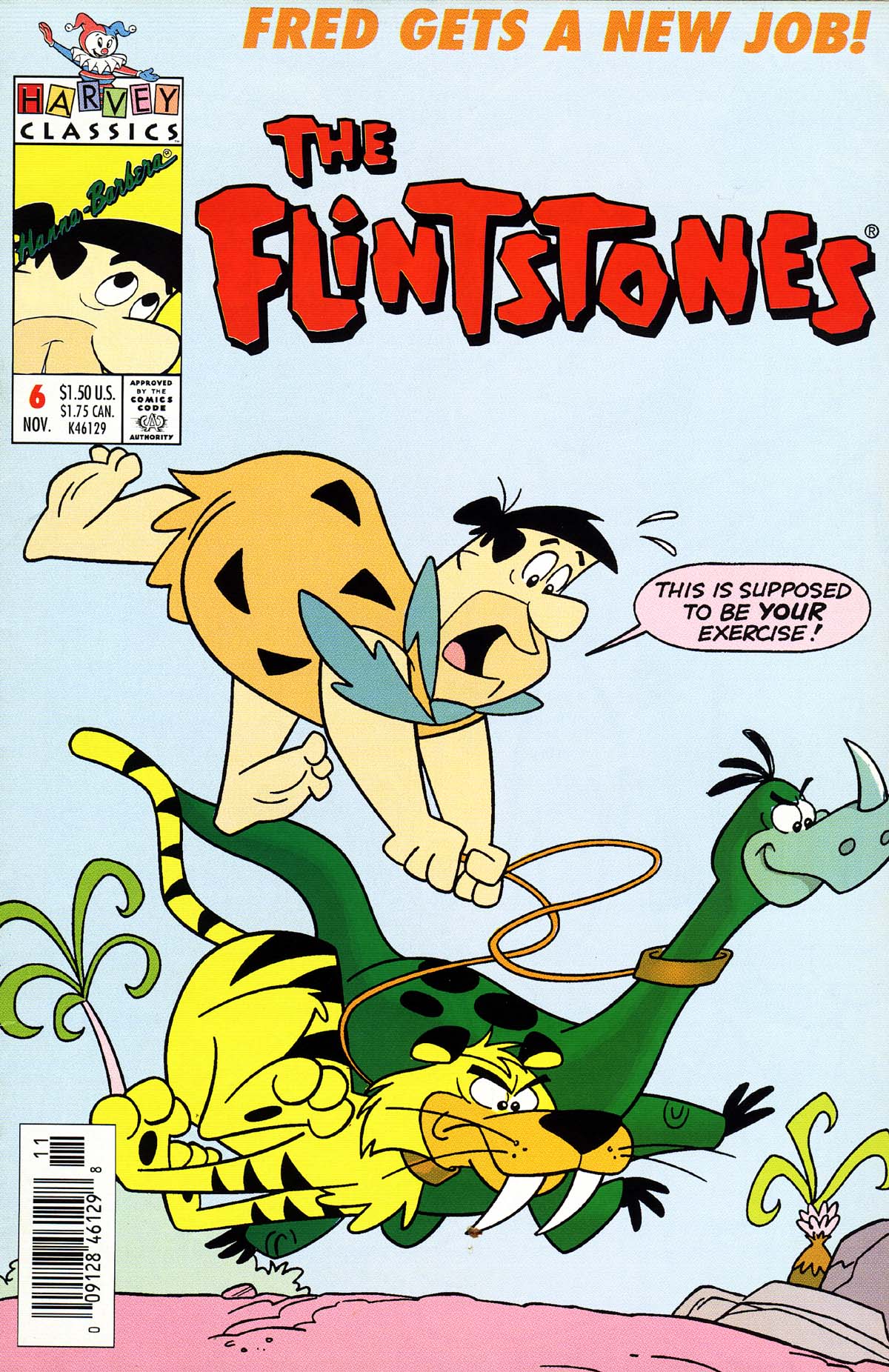 Read online The Flintstones (1992) comic -  Issue #6 - 1