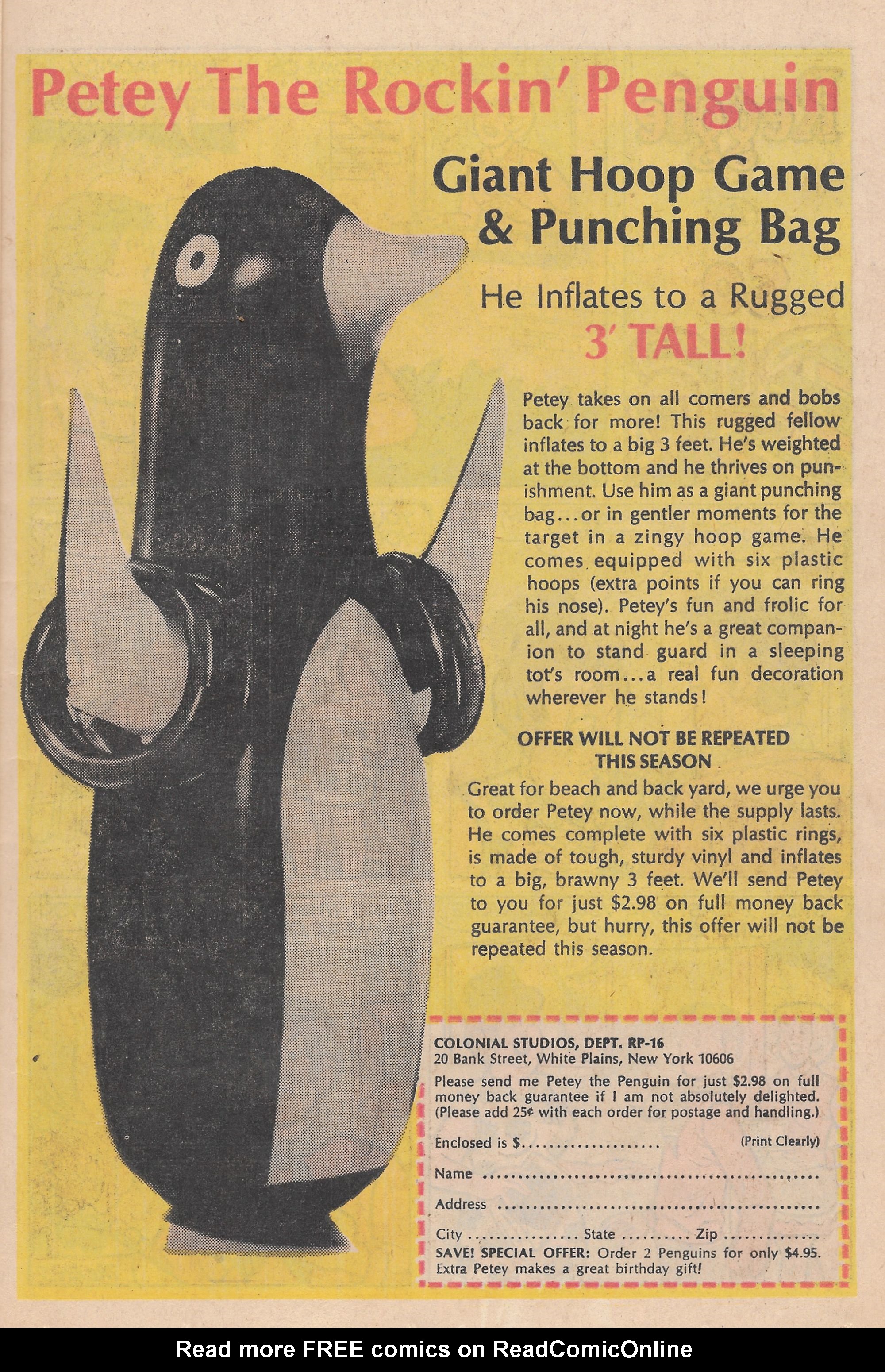Read online Reggie's Wise Guy Jokes comic -  Issue #13 - 17