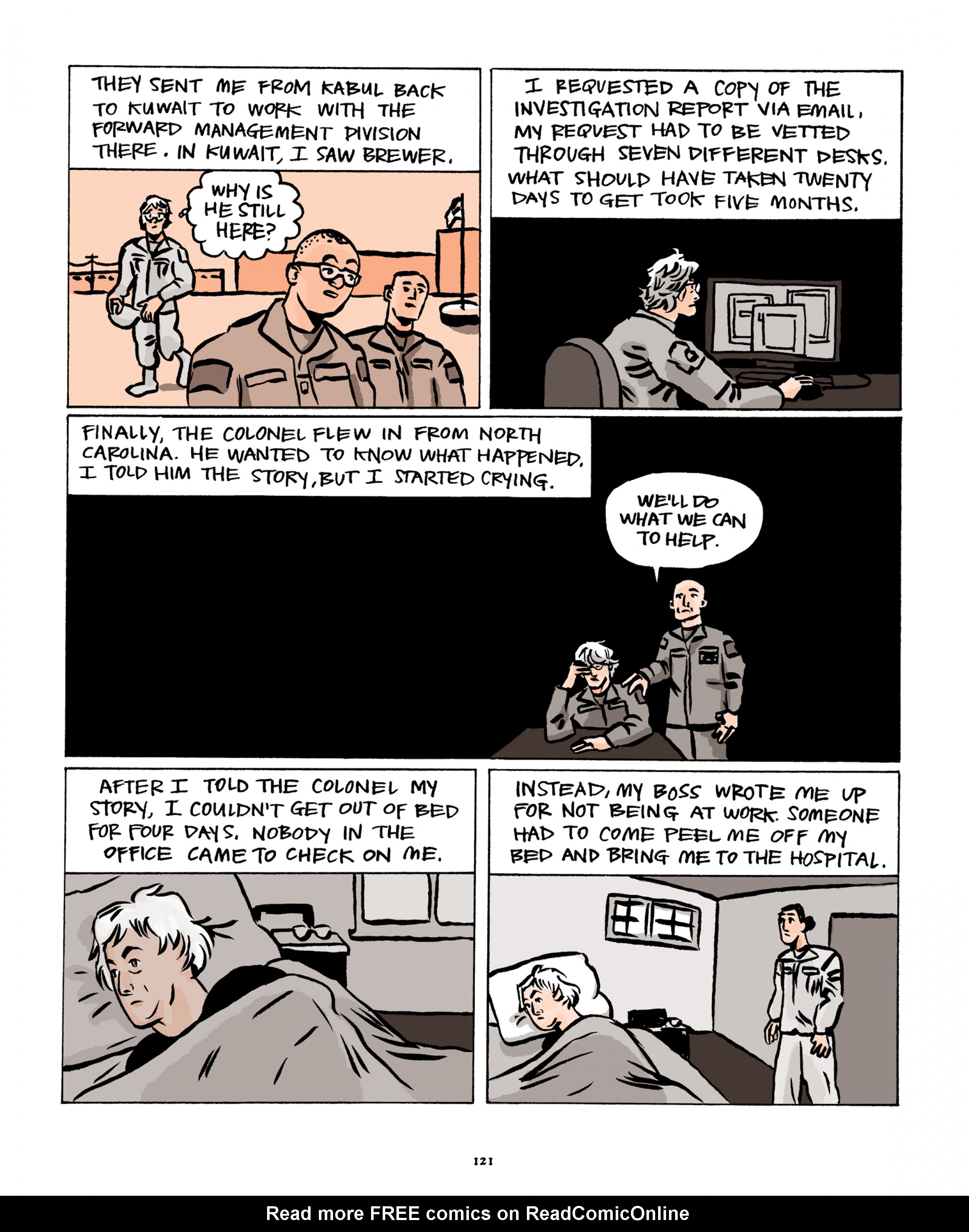 Read online Invisible Wounds: Graphic Journalism by Jess Ruliffson comic -  Issue # TPB (Part 2) - 28