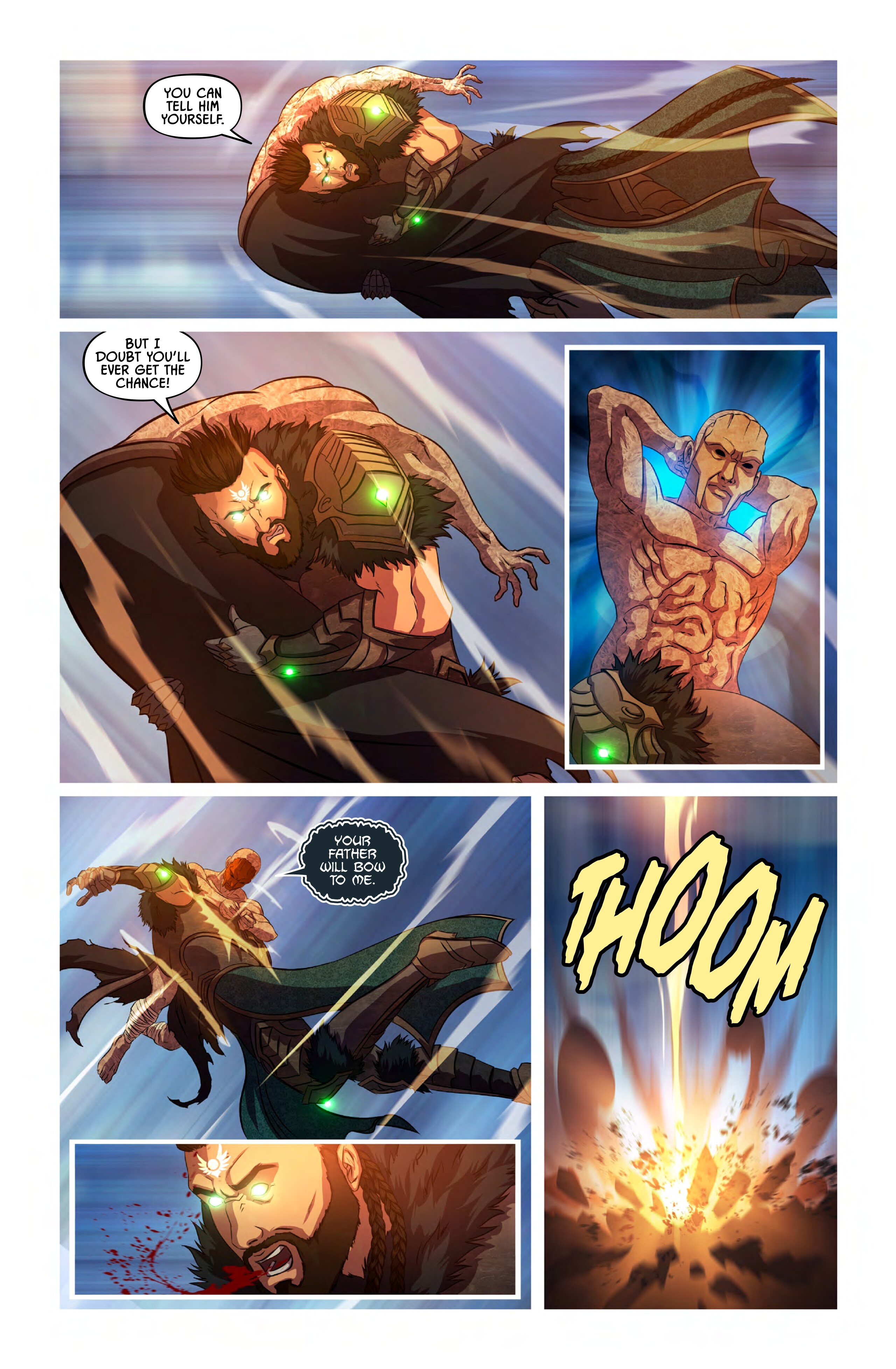 Read online Knights of the Golden Sun comic -  Issue #14 - 8