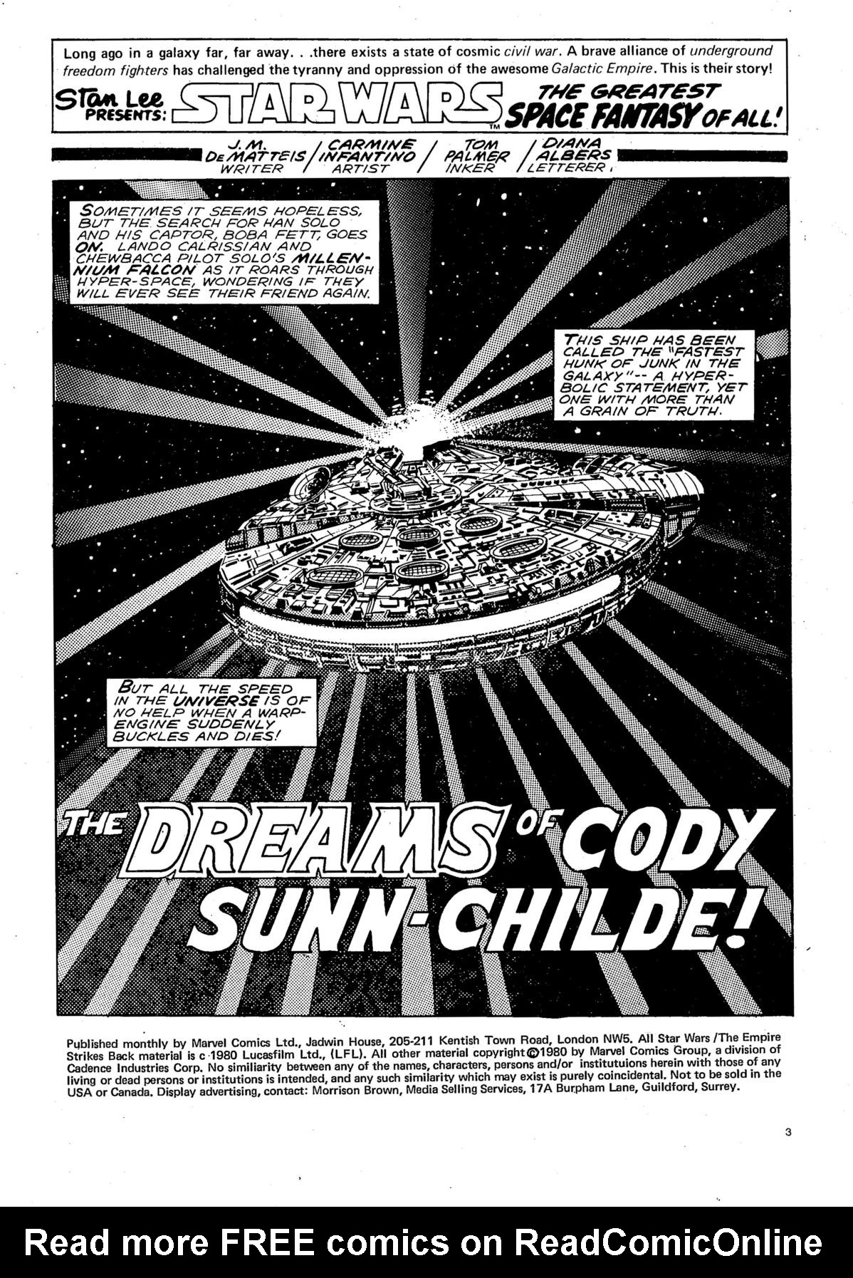 Read online Star Wars Weekly comic -  Issue #141 - 3