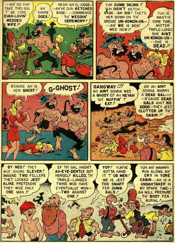 Read online Babe (1948) comic -  Issue #10 - 12