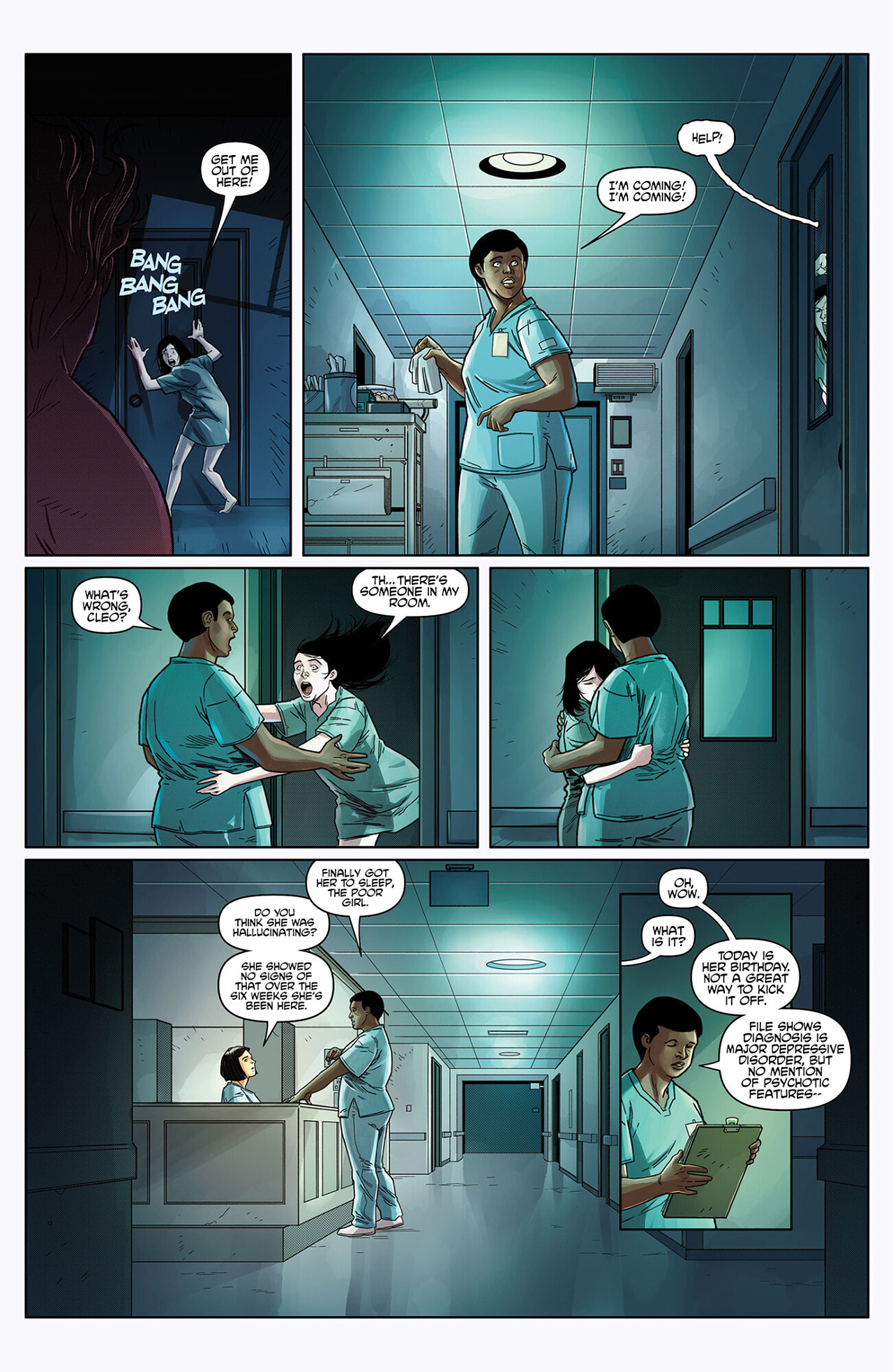 Read online A Haunted Girl comic -  Issue #1 - 7