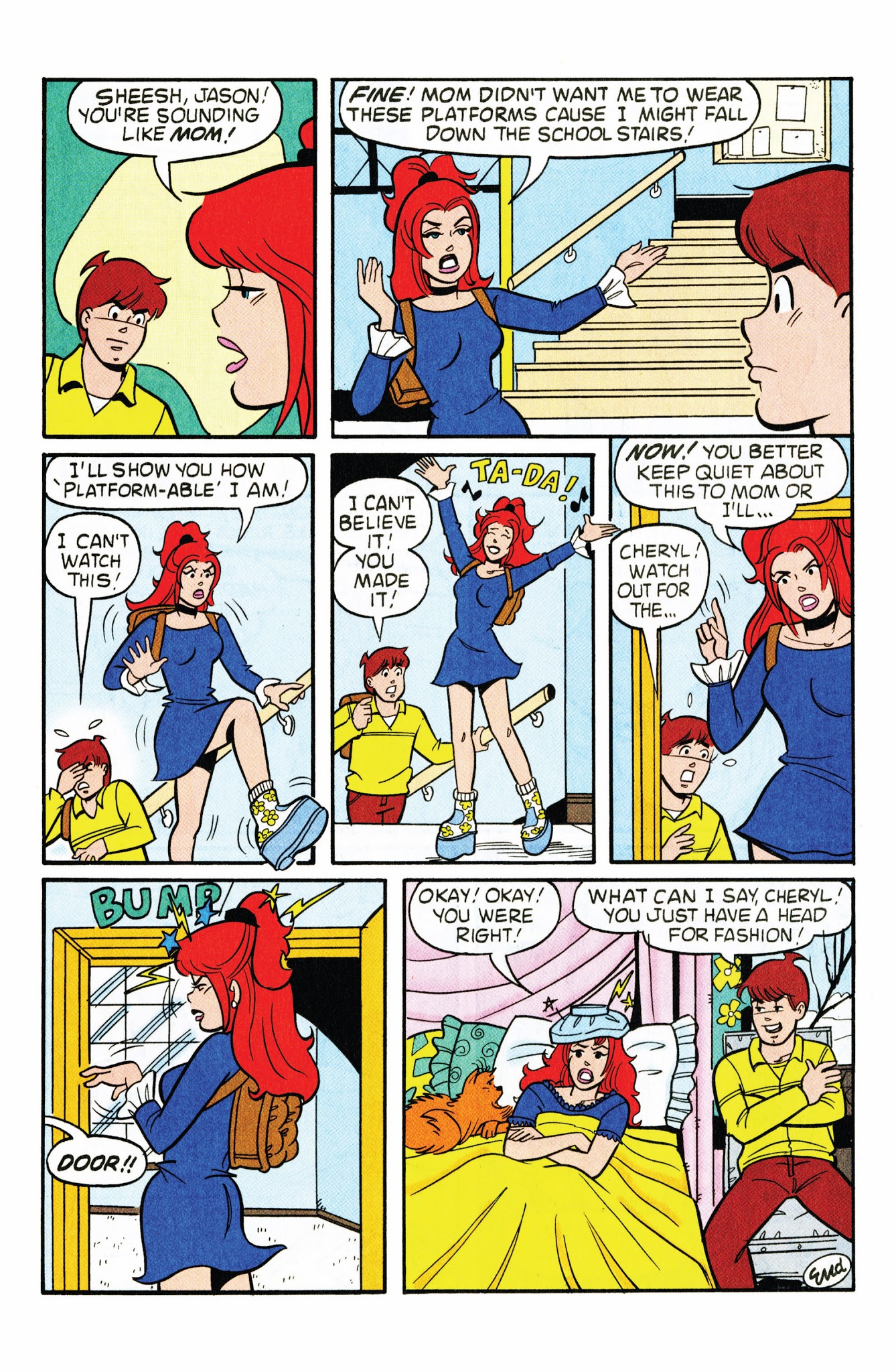 Read online Cheryl Blossom comic -  Issue #30 - 18