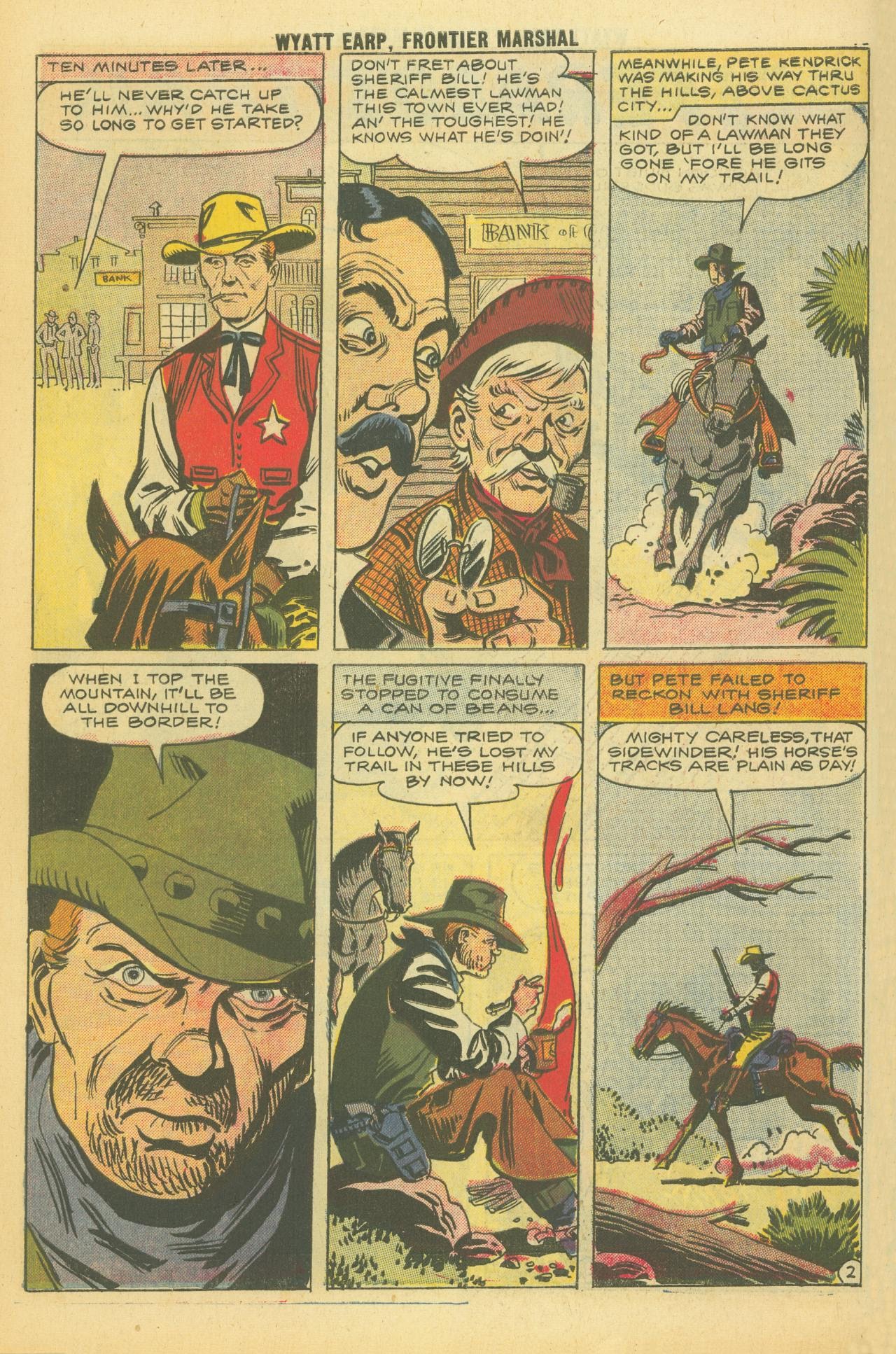 Read online Wyatt Earp Frontier Marshal comic -  Issue #20 - 18