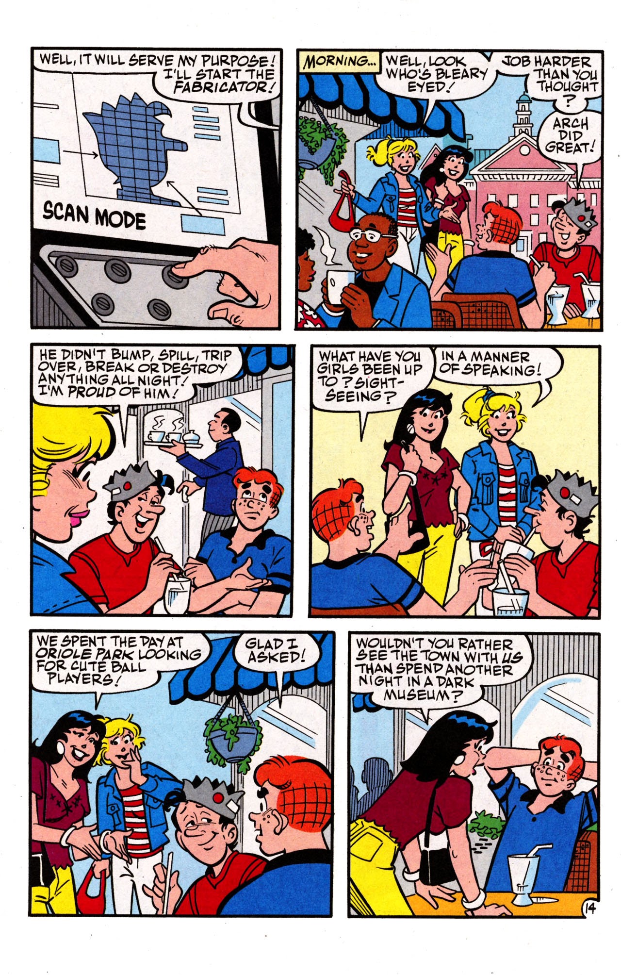 Read online Jughead Comics, Night at Geppi's Entertainment Museum, Free Comic Book Day Edition comic -  Issue # Full - 20