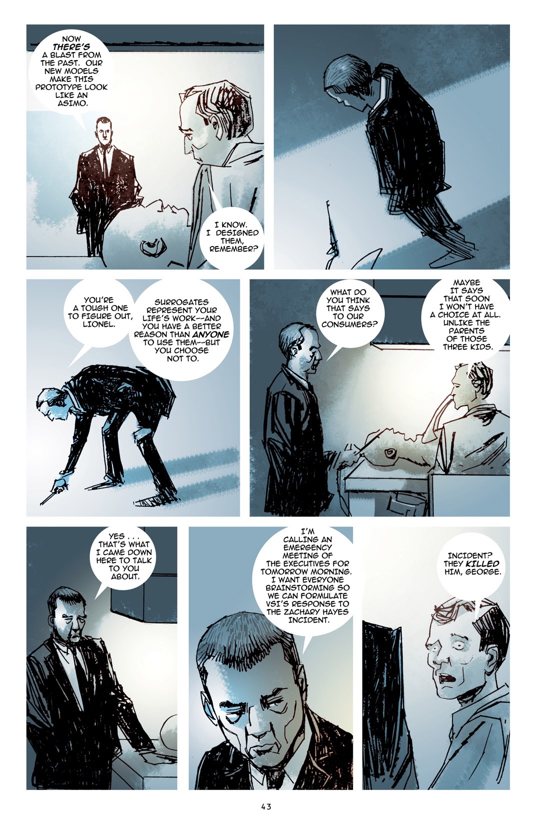 Read online Surrogates: Flesh and Bone comic -  Issue # TPB - 41