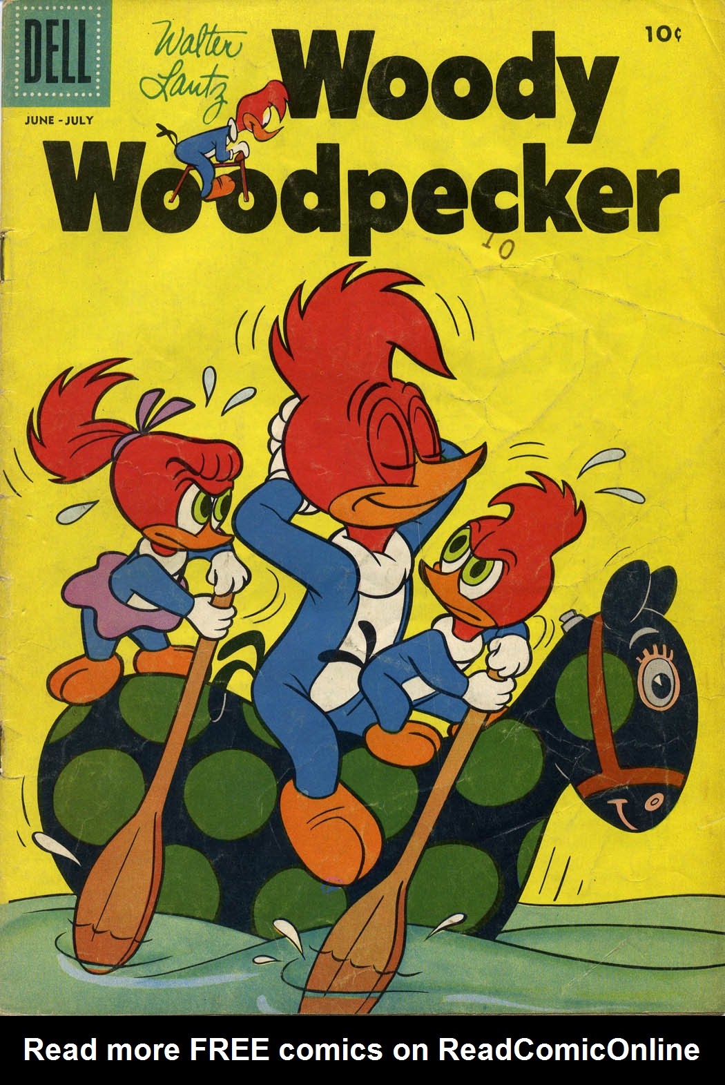 Read online Walter Lantz Woody Woodpecker (1952) comic -  Issue #43 - 1