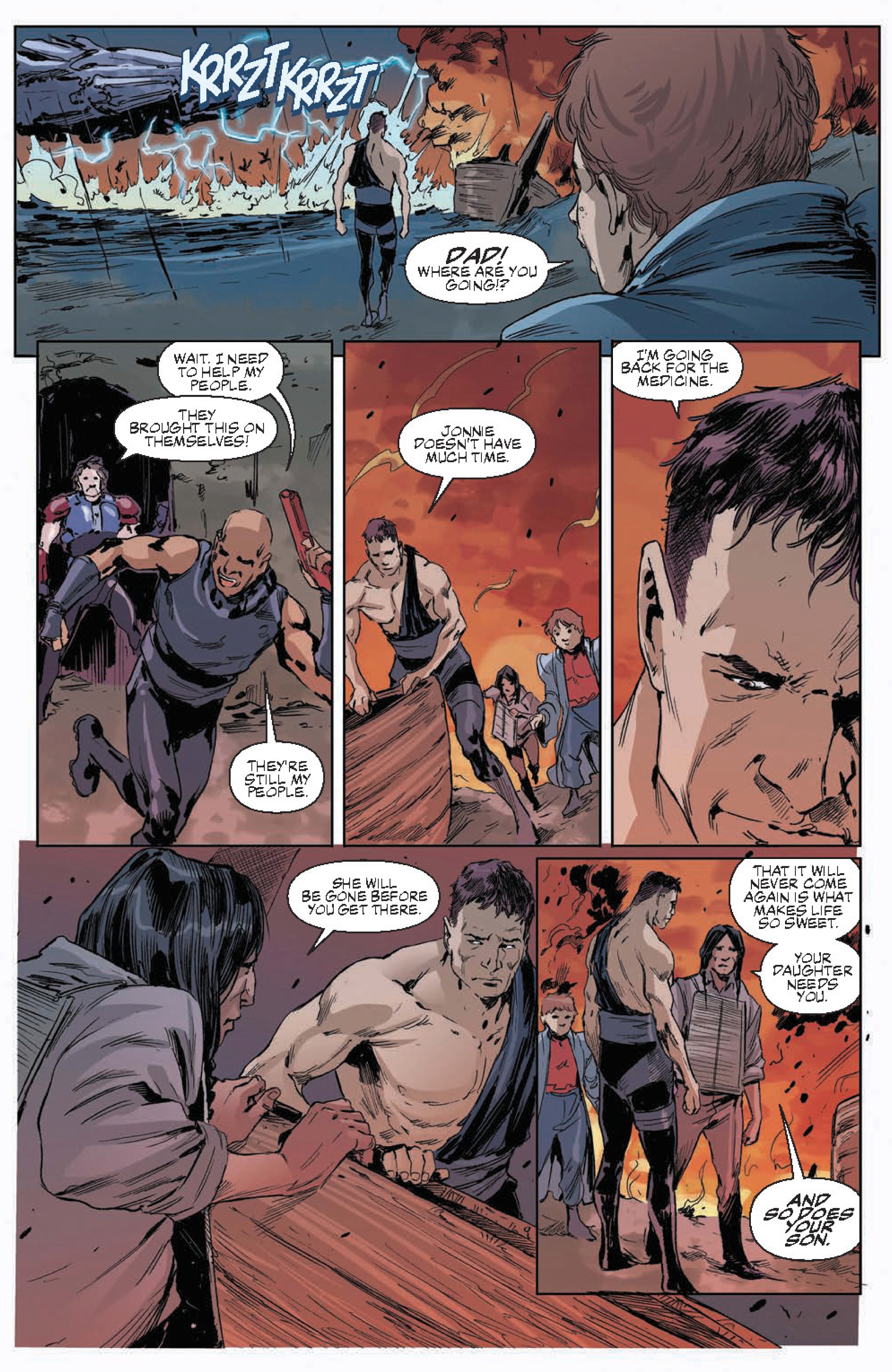 Read online The Dark Age comic -  Issue #6 - 21