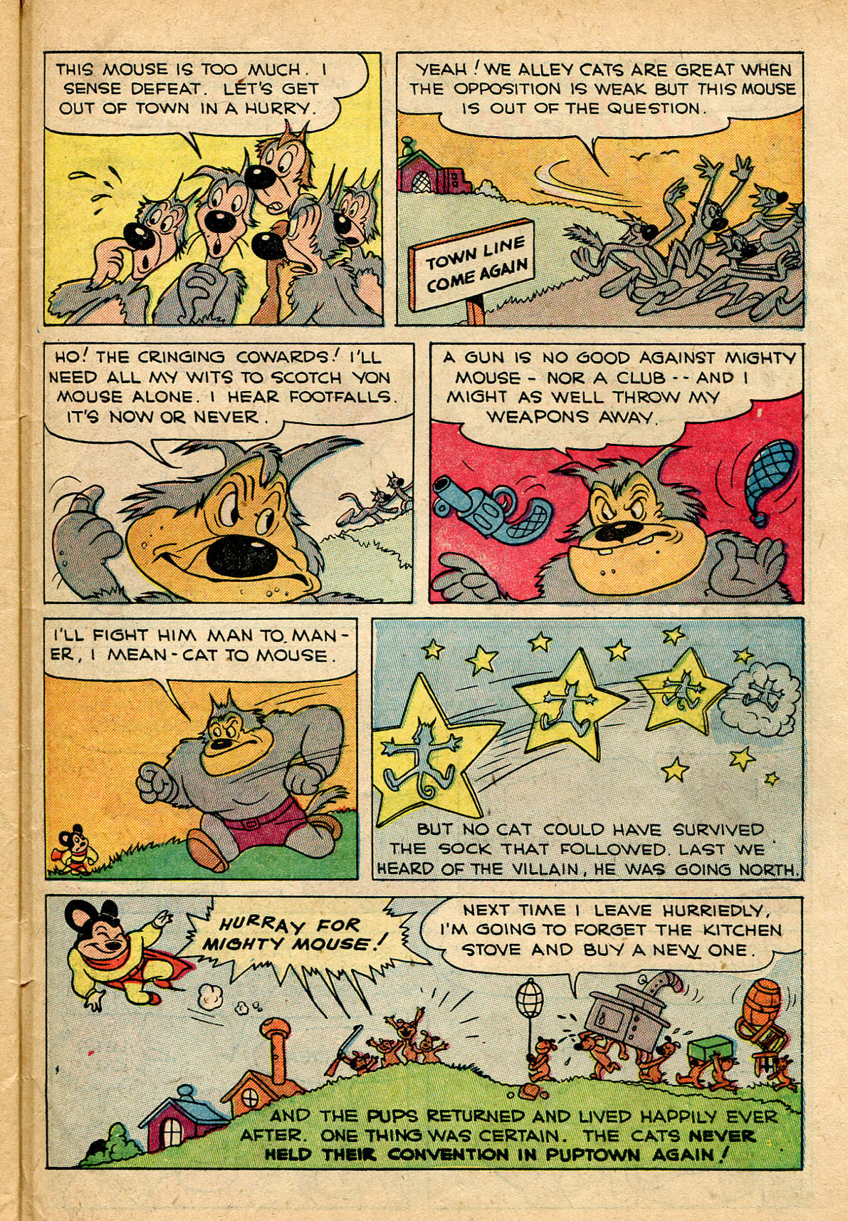 Read online Paul Terry's Mighty Mouse Comics comic -  Issue #20 - 43