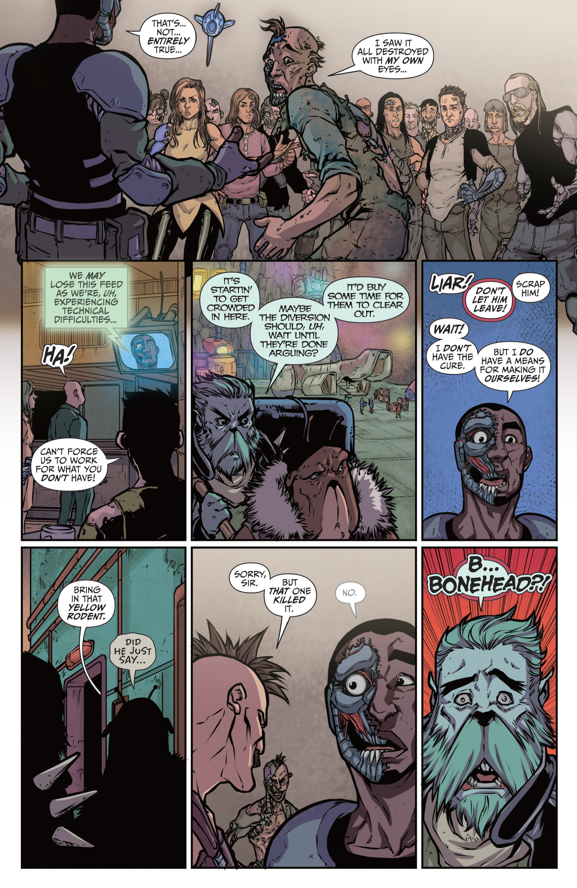 Read online Wretches comic -  Issue #6 - 7