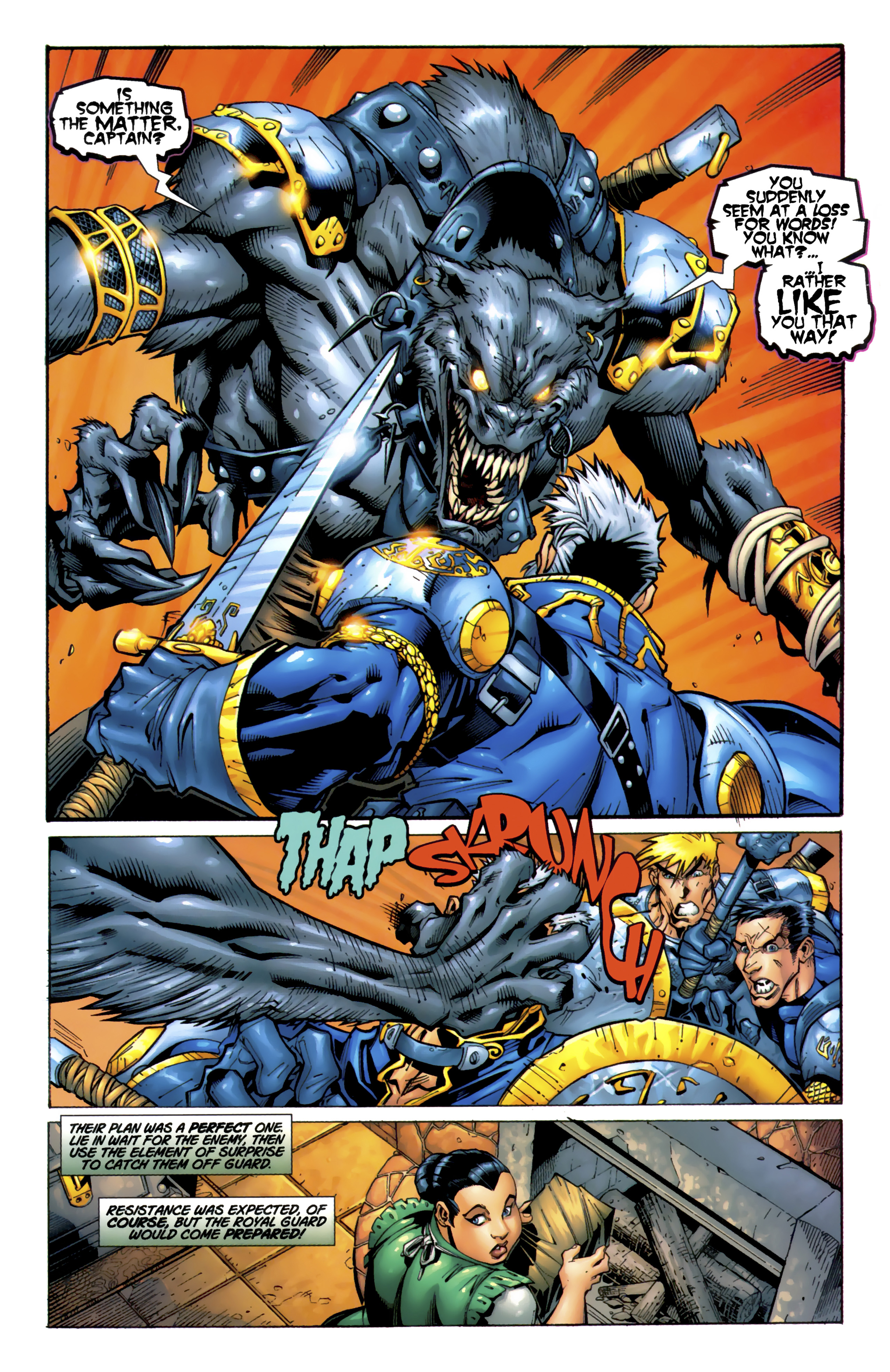 Read online Battle Chasers (1998) comic -  Issue #0 - 9