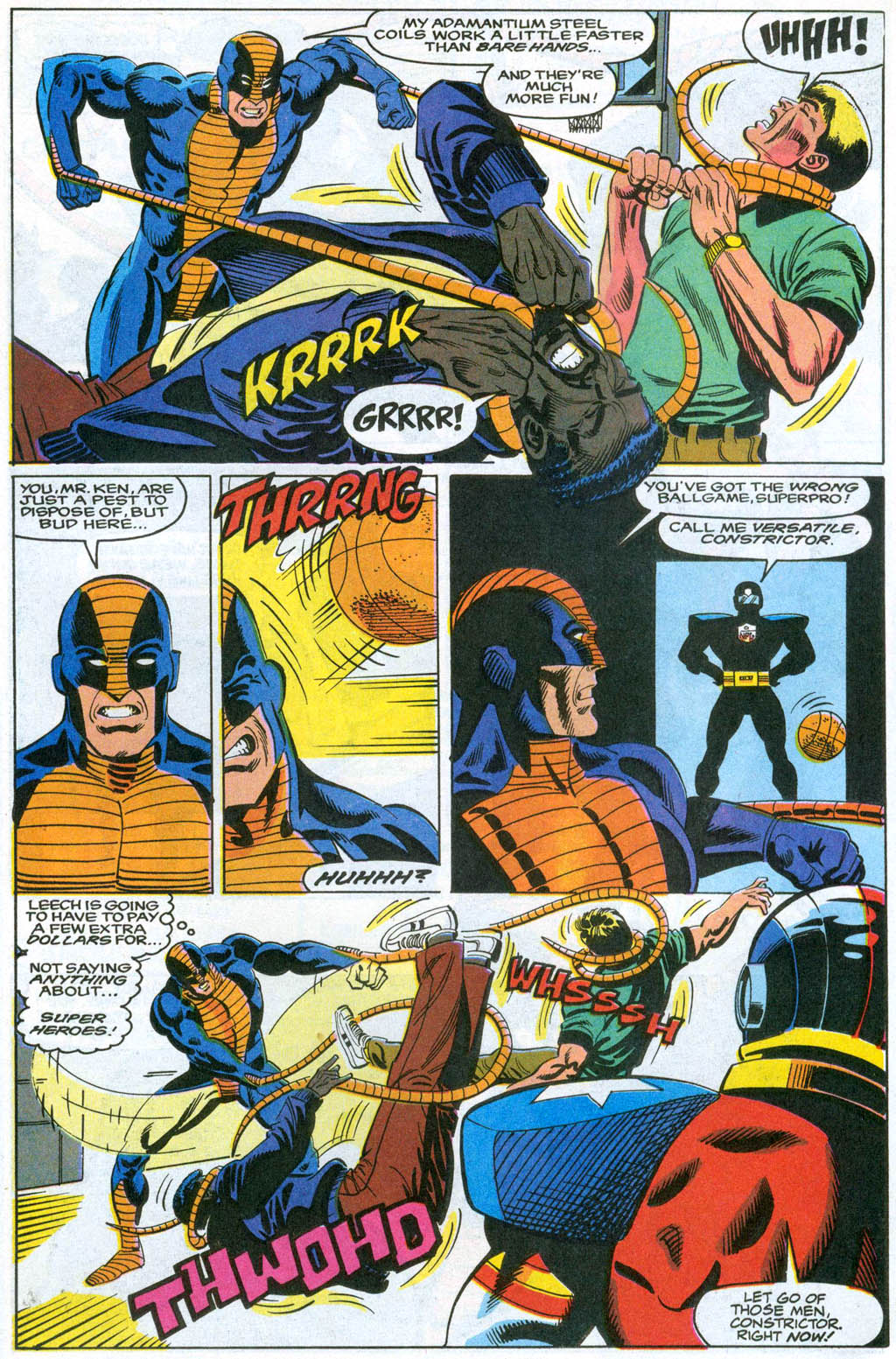 Read online NFL SuperPro comic -  Issue #11 - 16