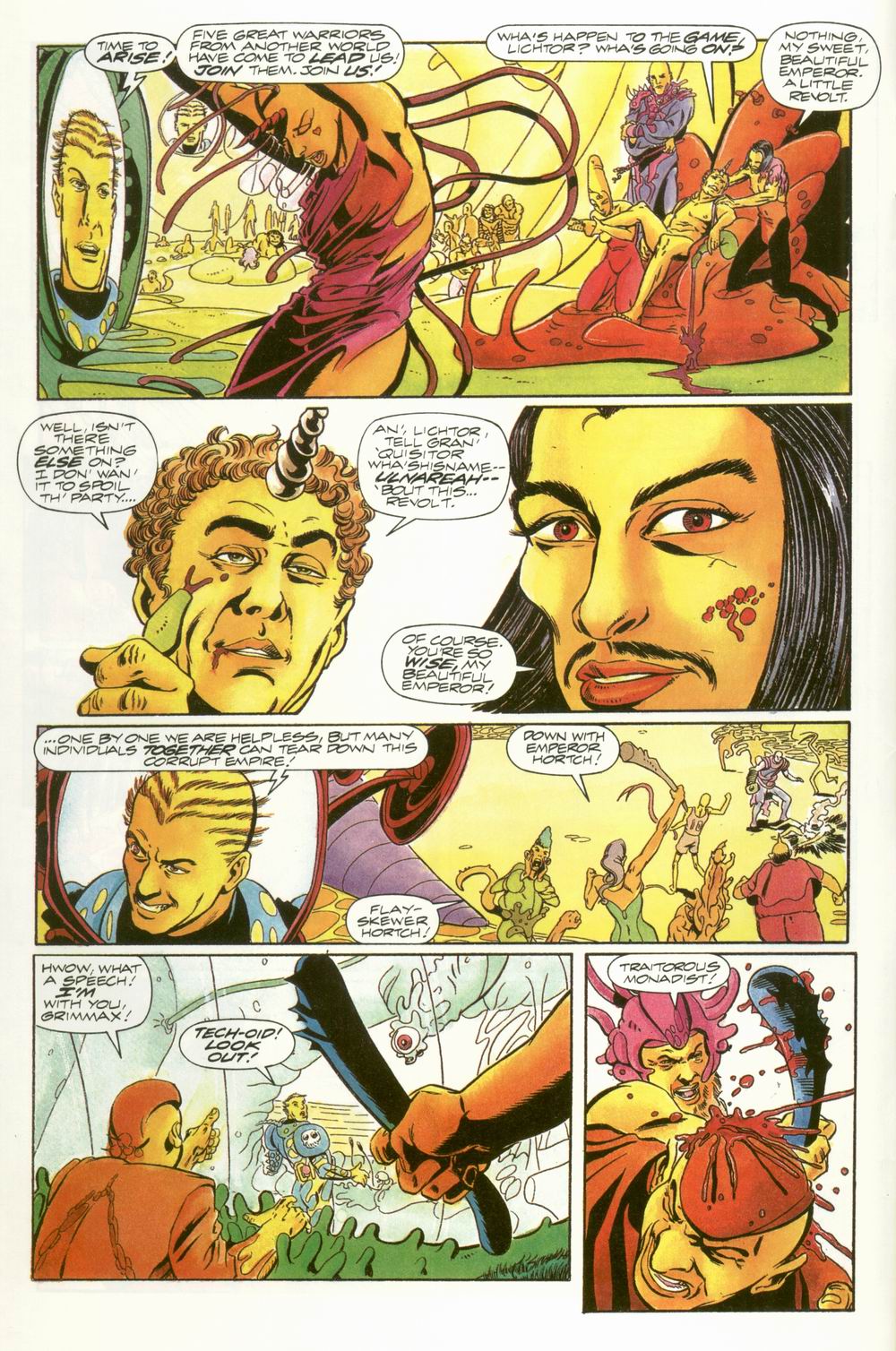 Read online Warriors of Plasm comic -  Issue #4 - 7
