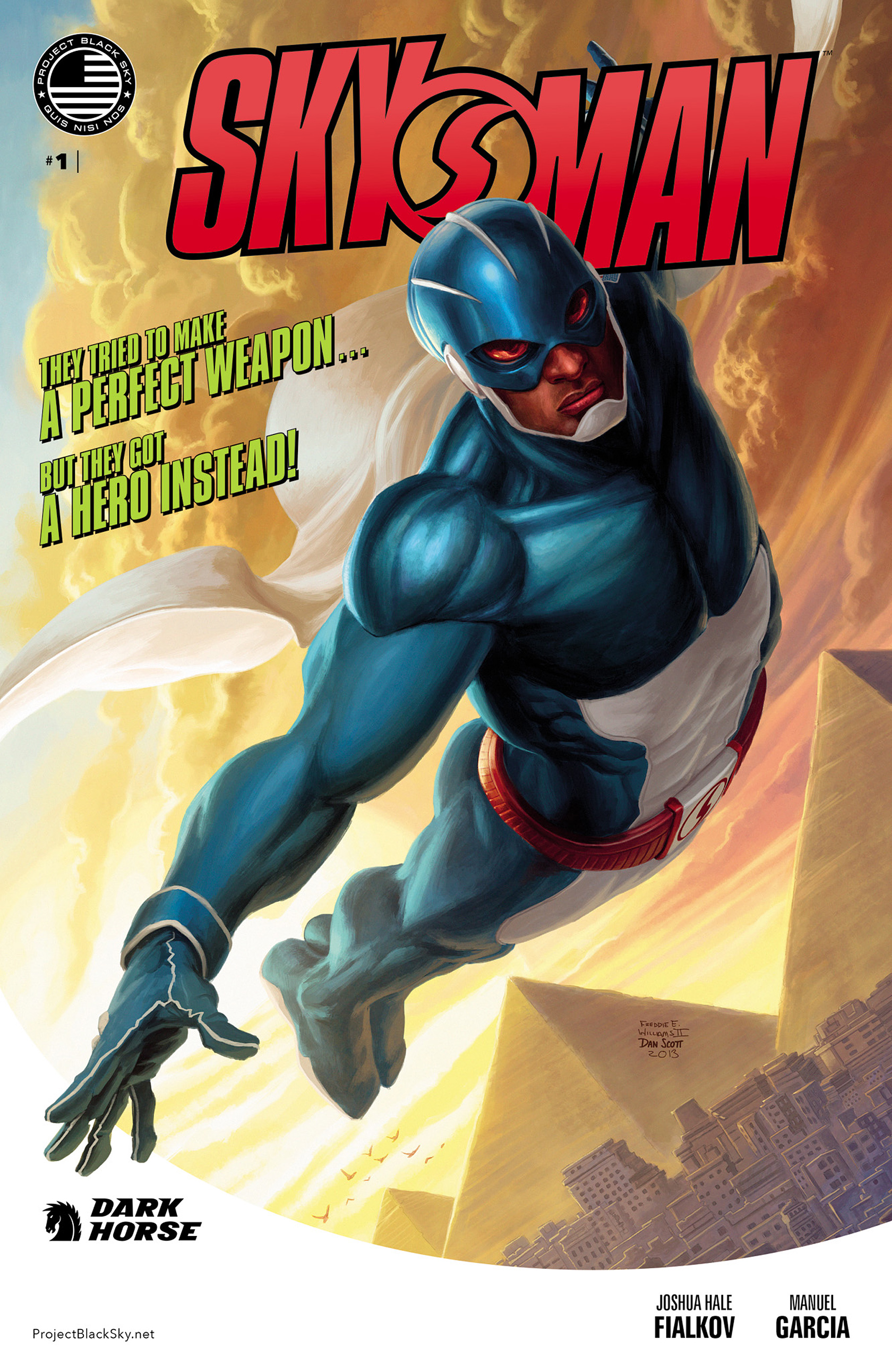 Read online Skyman comic -  Issue #1 - 1