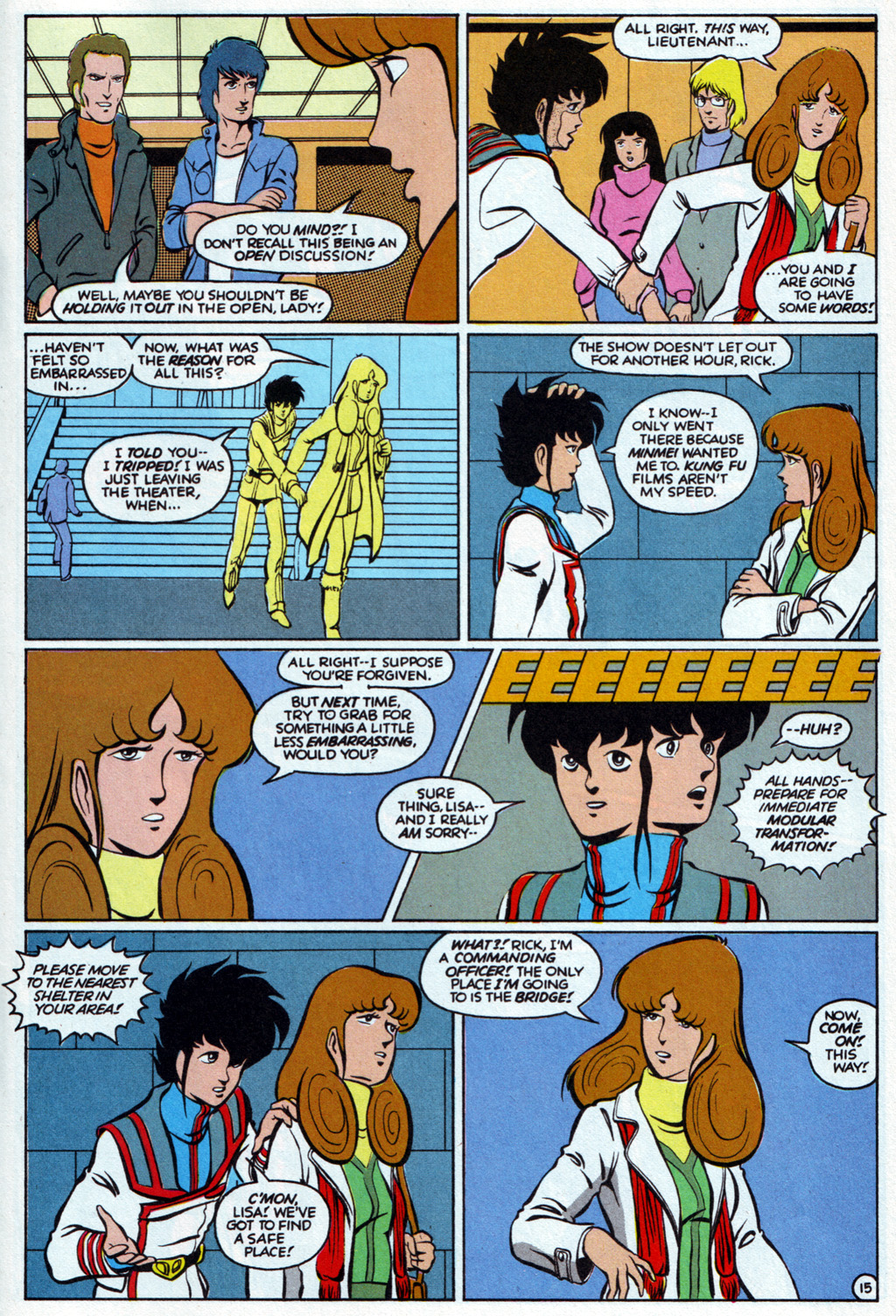 Read online Robotech The Macross Saga comic -  Issue #21 - 16