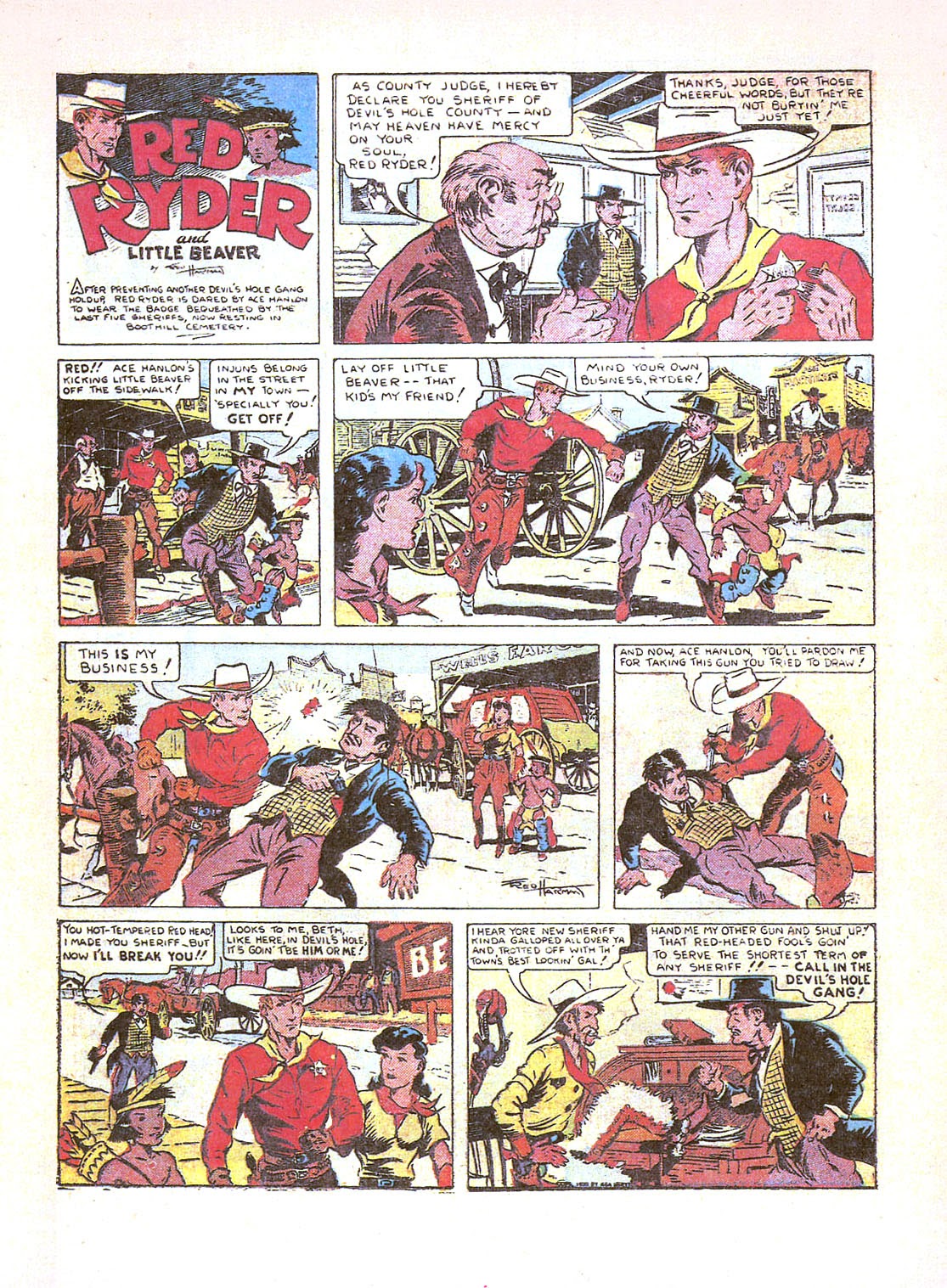 Read online Red Ryder Comics comic -  Issue # Full - 5
