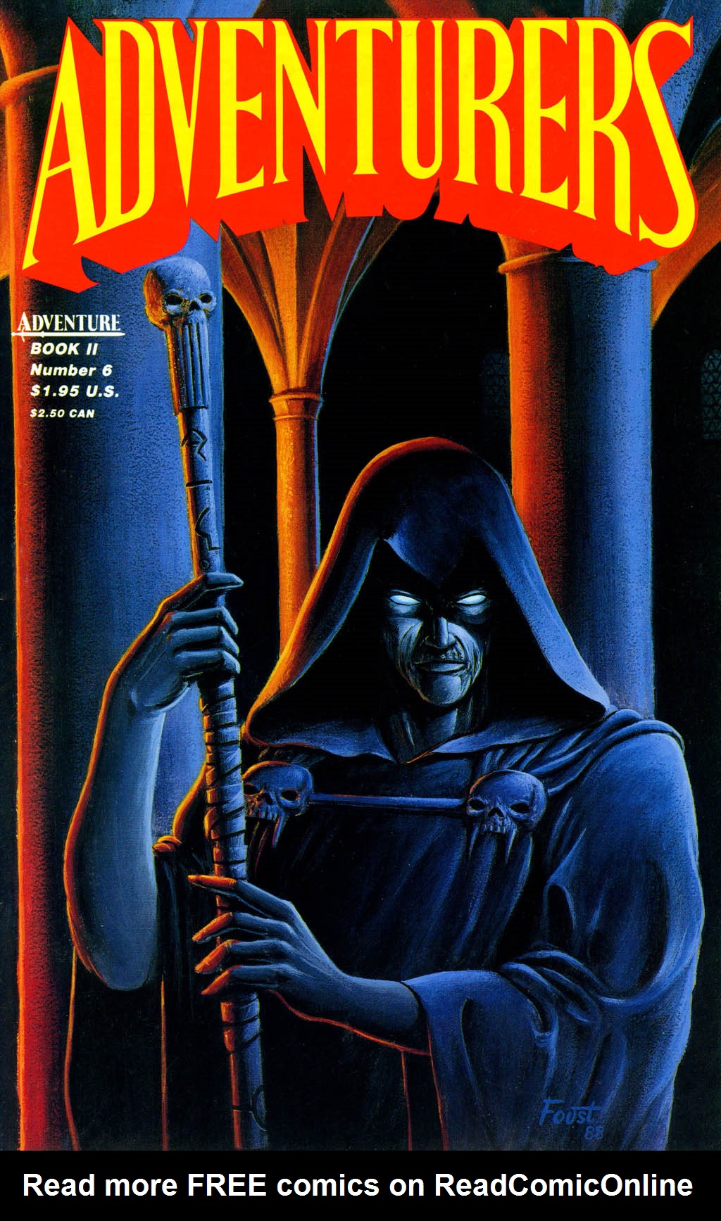 Read online Adventurers (1988) comic -  Issue #6 - 1