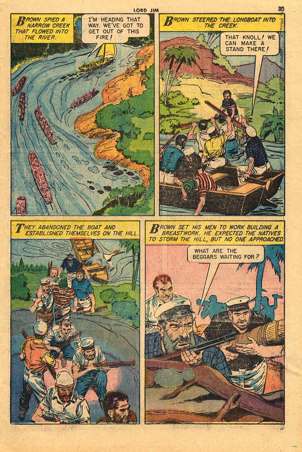 Read online Classics Illustrated comic -  Issue #136 - 37