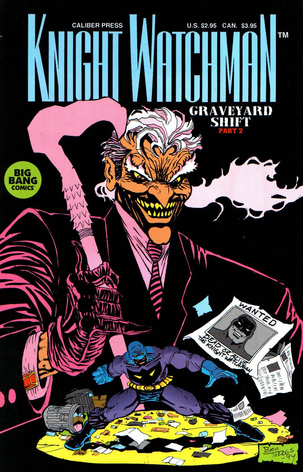 Read online Knight Watchman: Graveyard Shift comic -  Issue #2 - 1