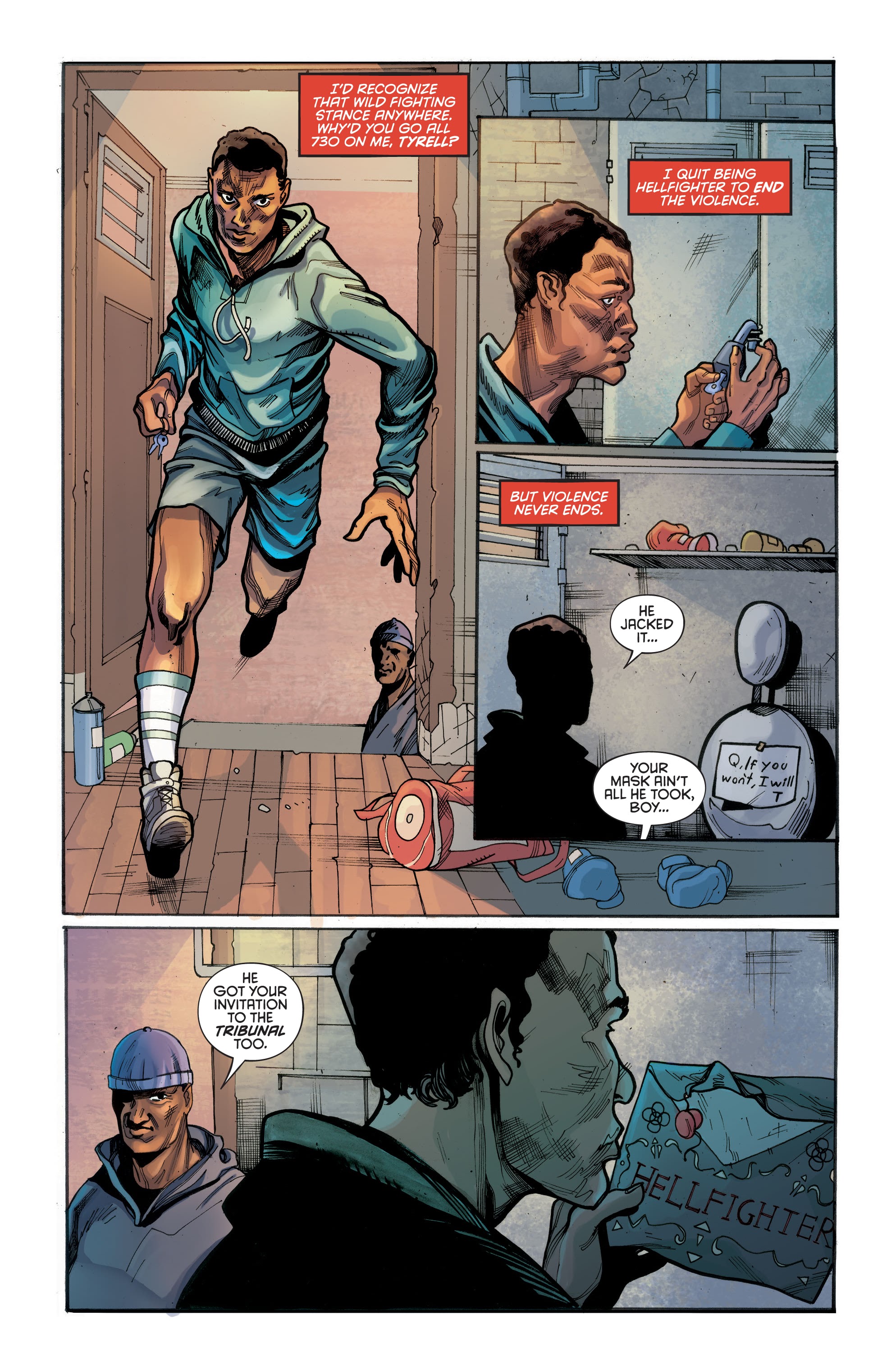 Read online Hellfighter Quin comic -  Issue # TPB - 9