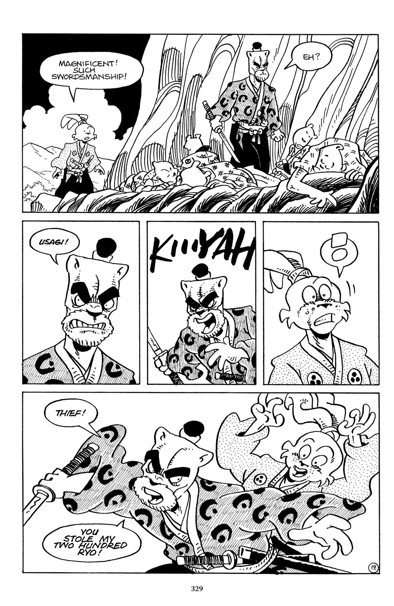 Read online The Usagi Yojimbo Saga comic -  Issue # TPB 7 - 324