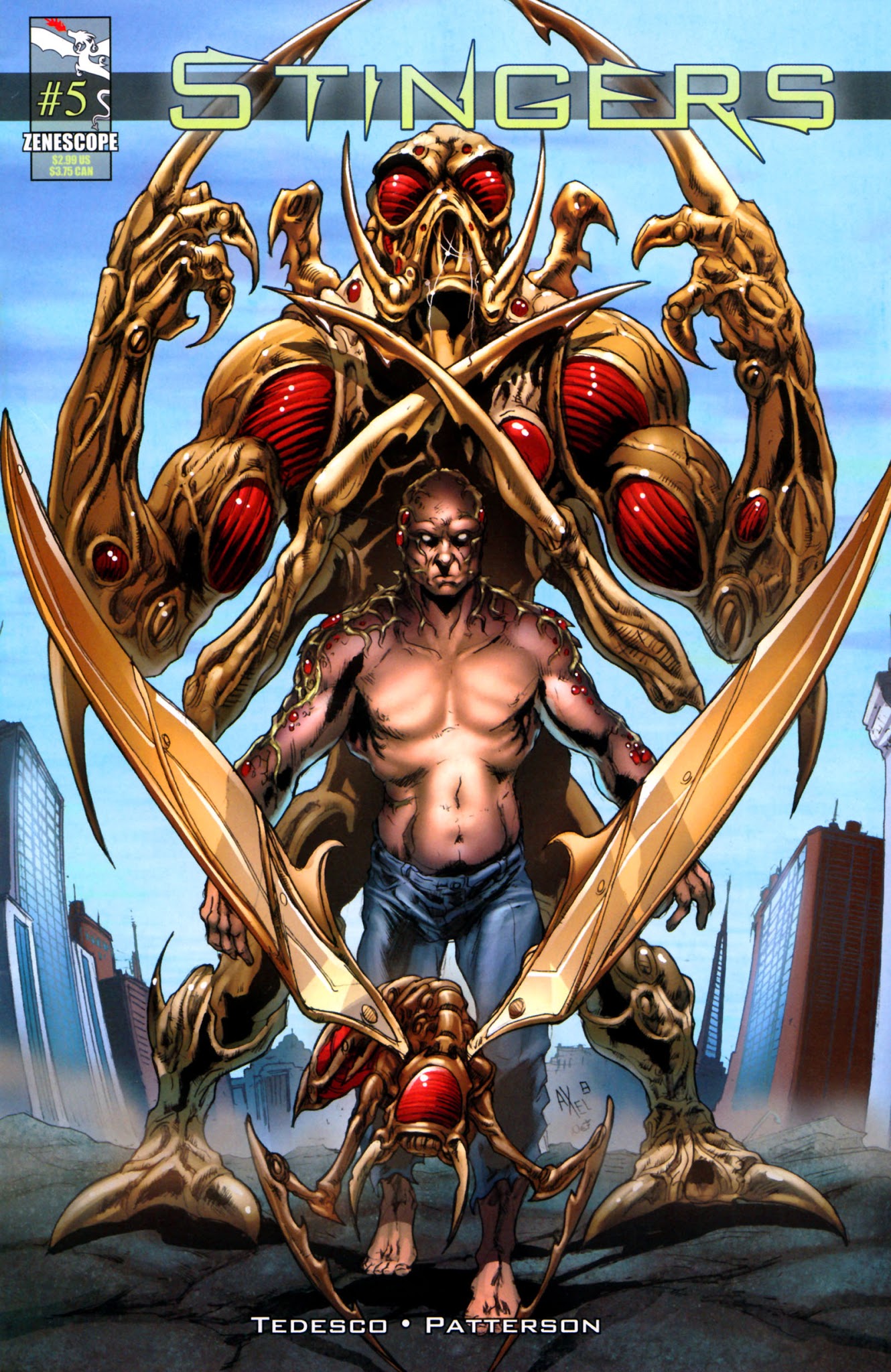 Read online Stingers comic -  Issue #5 - 1